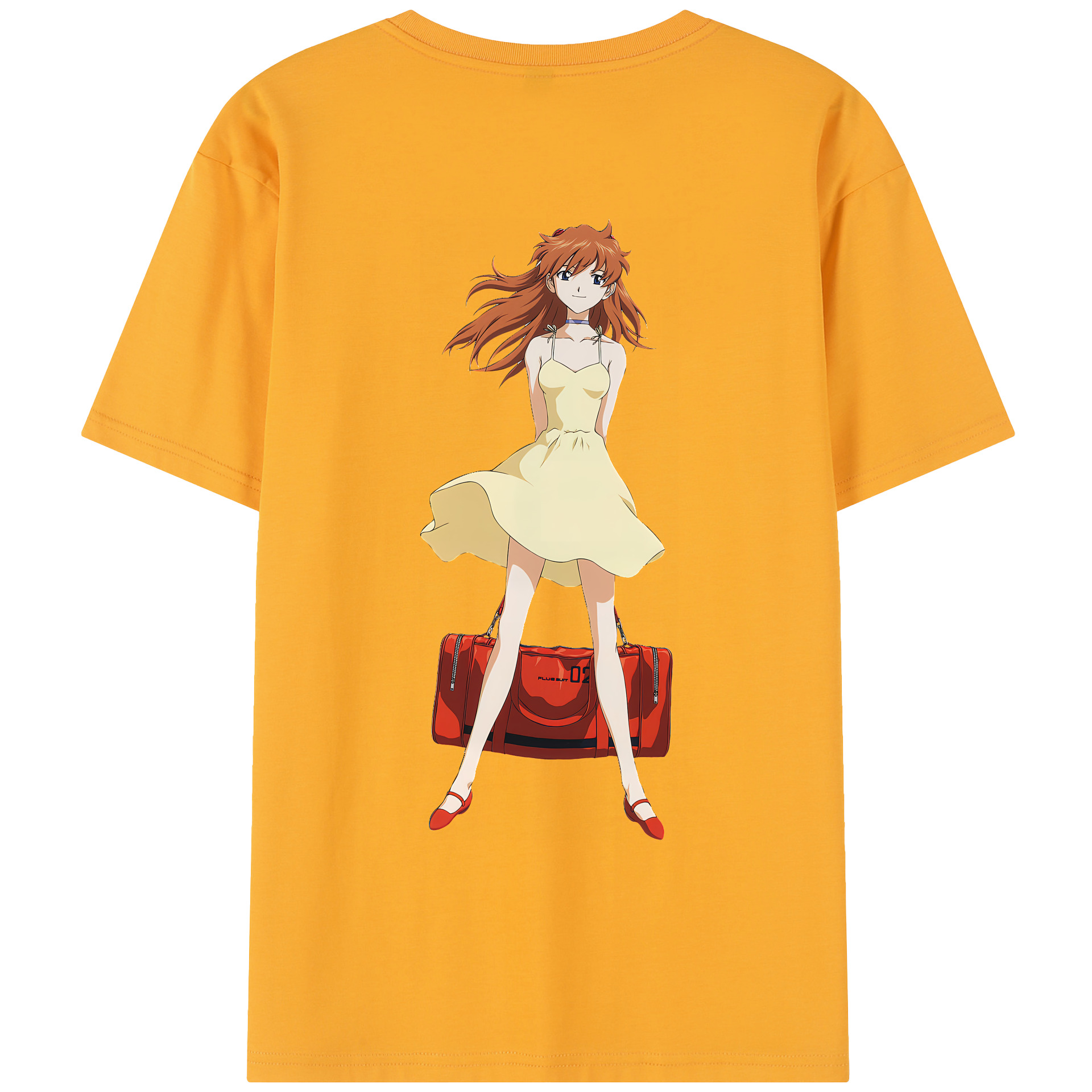 （画像用） EVA 新世紀エヴァンゲリオン レディース半袖Tシャツ(バックプリント)