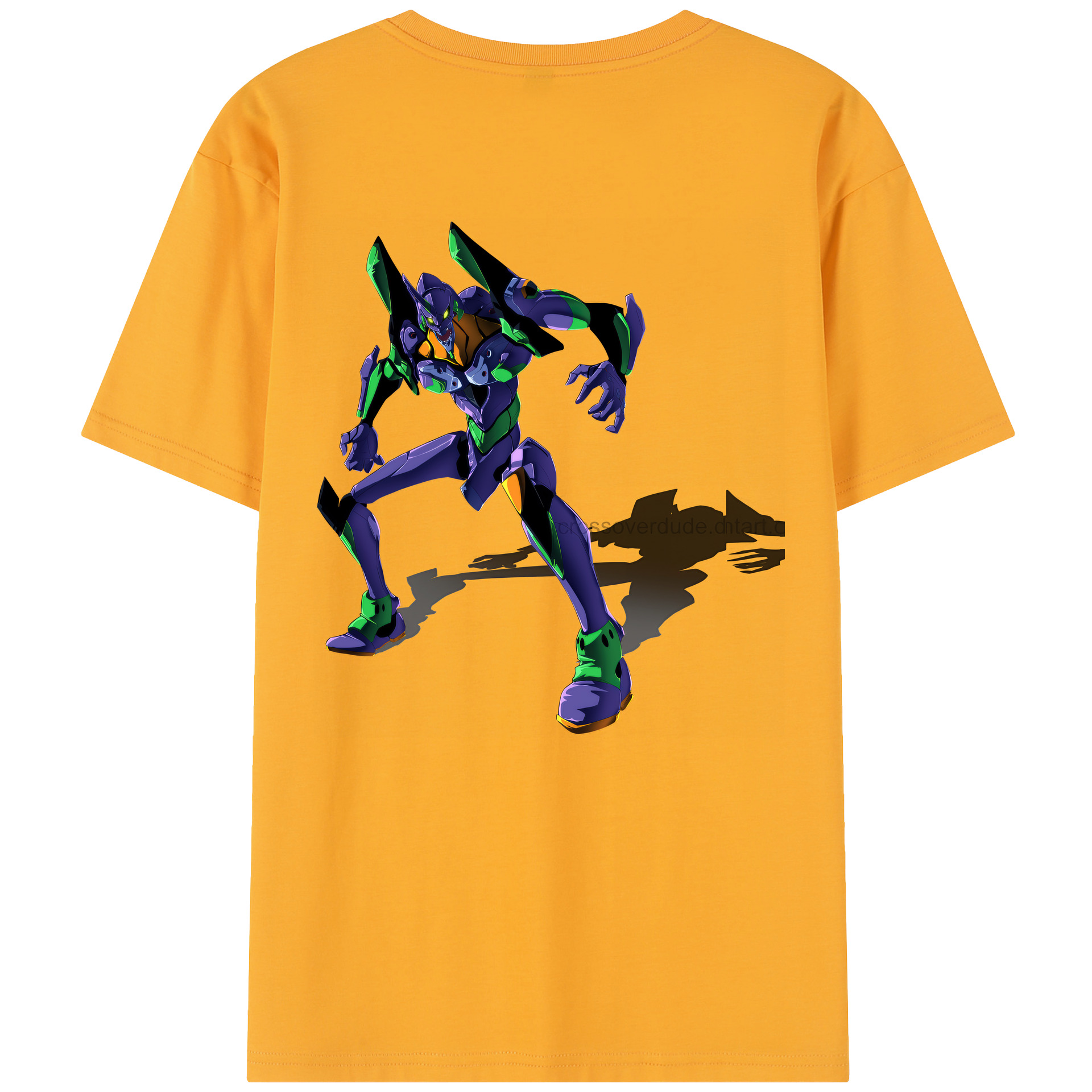 （画像用） EVA 新世紀エヴァンゲリオン レディース半袖Tシャツ(バックプリント)