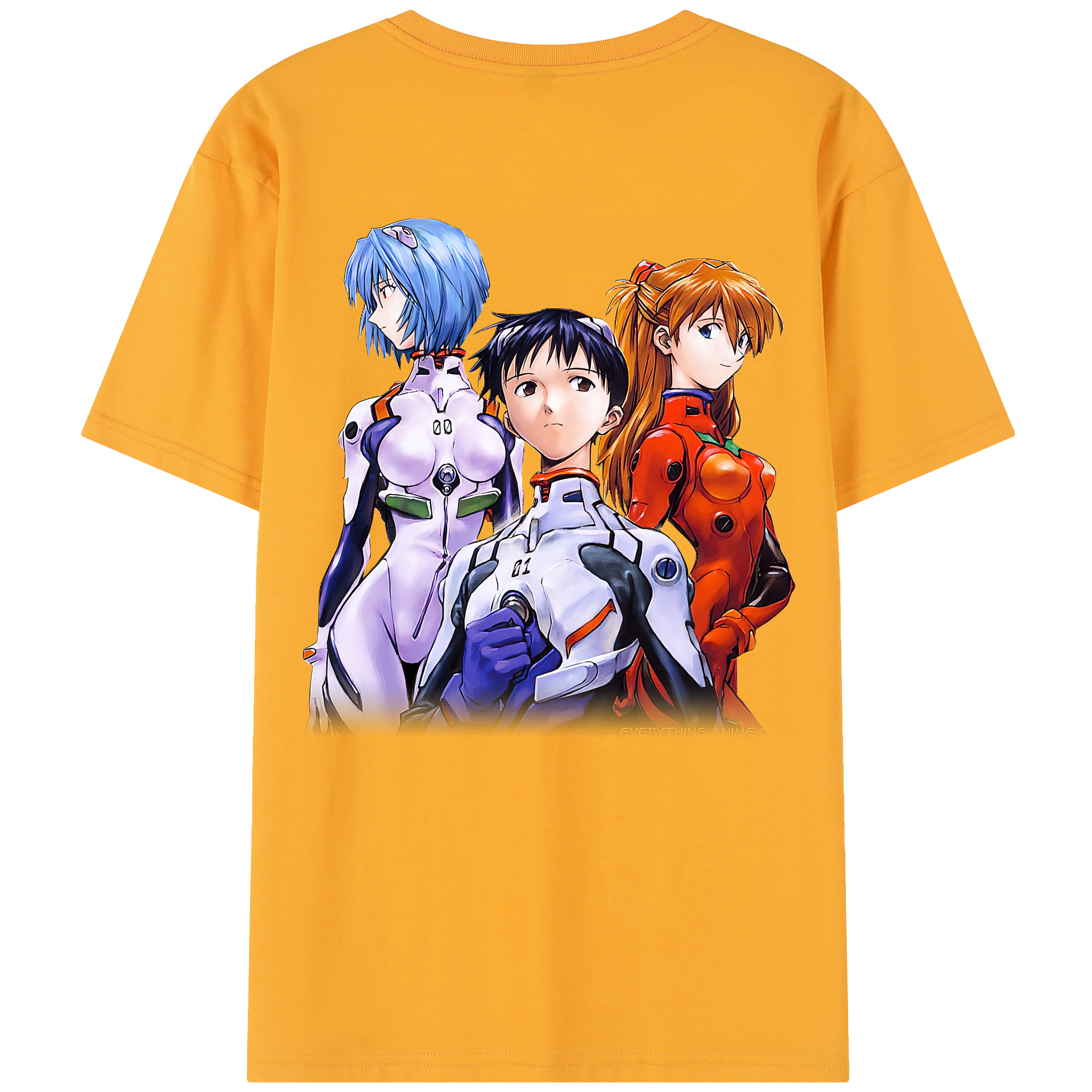 （画像用） EVA 新世紀エヴァンゲリオン レディース半袖Tシャツ(バックプリント)