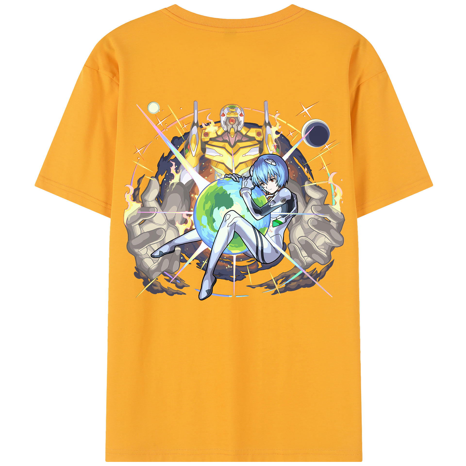 （画像用） EVA 新世紀エヴァンゲリオン レディース半袖Tシャツ(バックプリント)