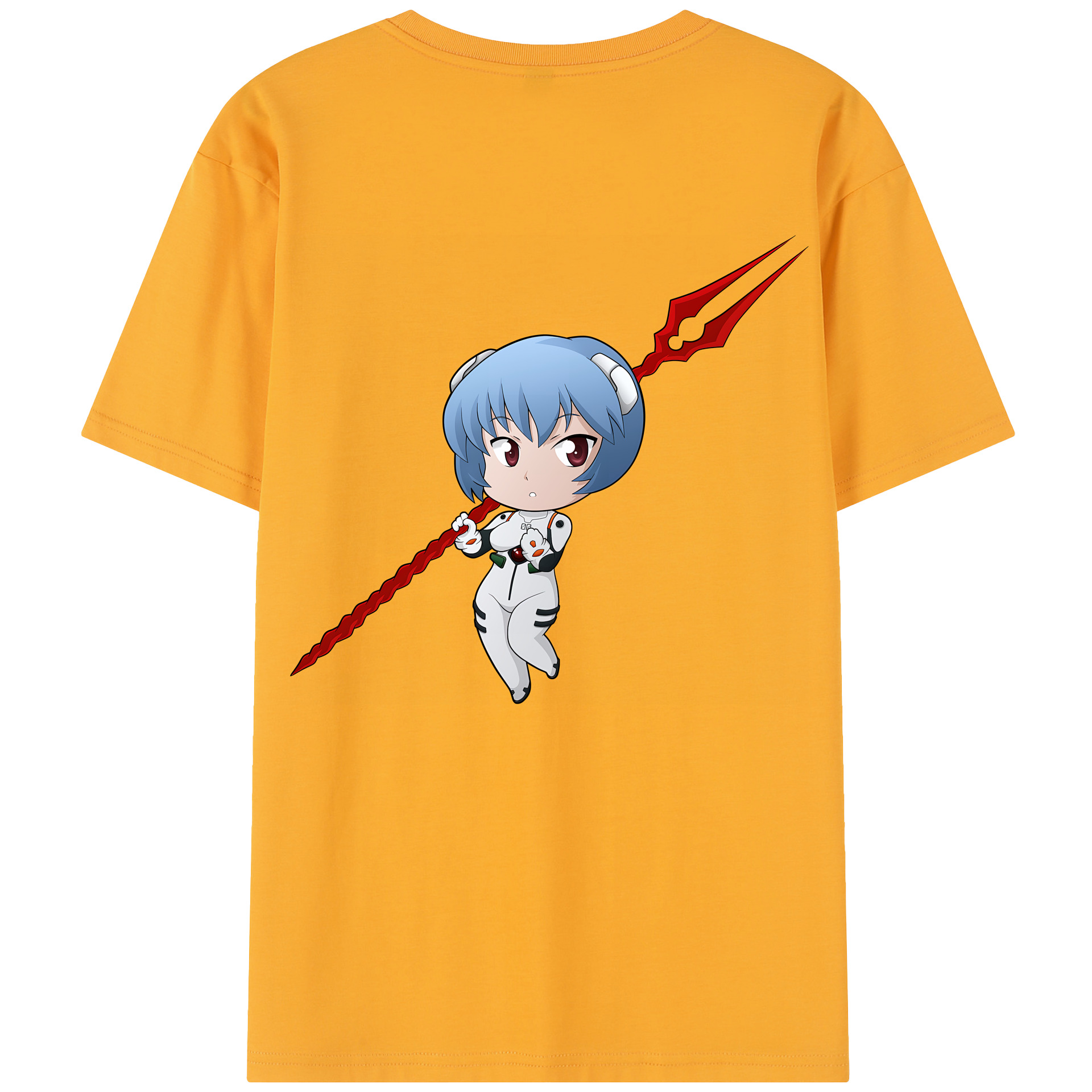 （画像用） EVA 新世紀エヴァンゲリオン レディース半袖Tシャツ(バックプリント)