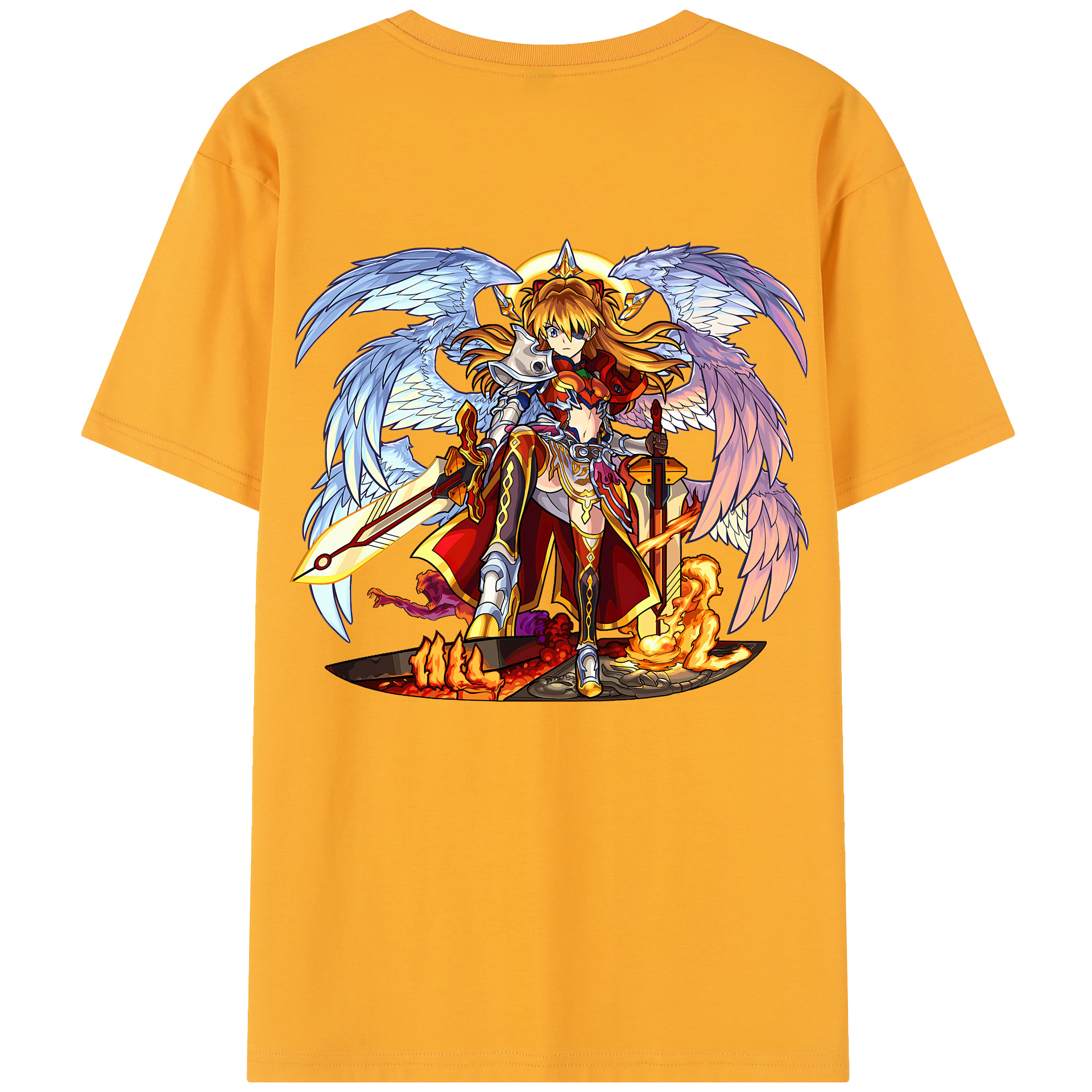 （画像用） EVA 新世紀エヴァンゲリオン レディース半袖Tシャツ(バックプリント)