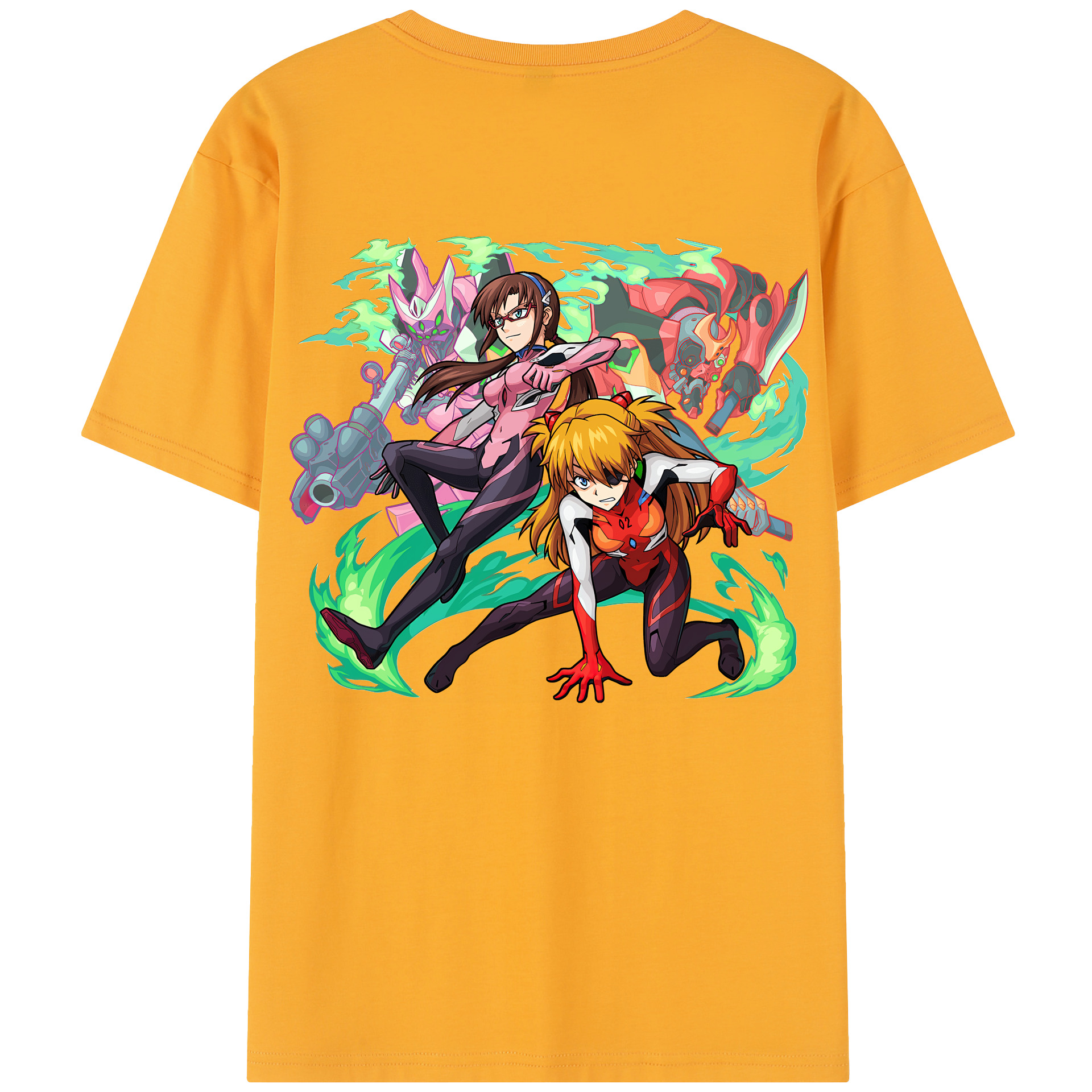 （画像用） EVA 新世紀エヴァンゲリオン レディース半袖Tシャツ(バックプリント)