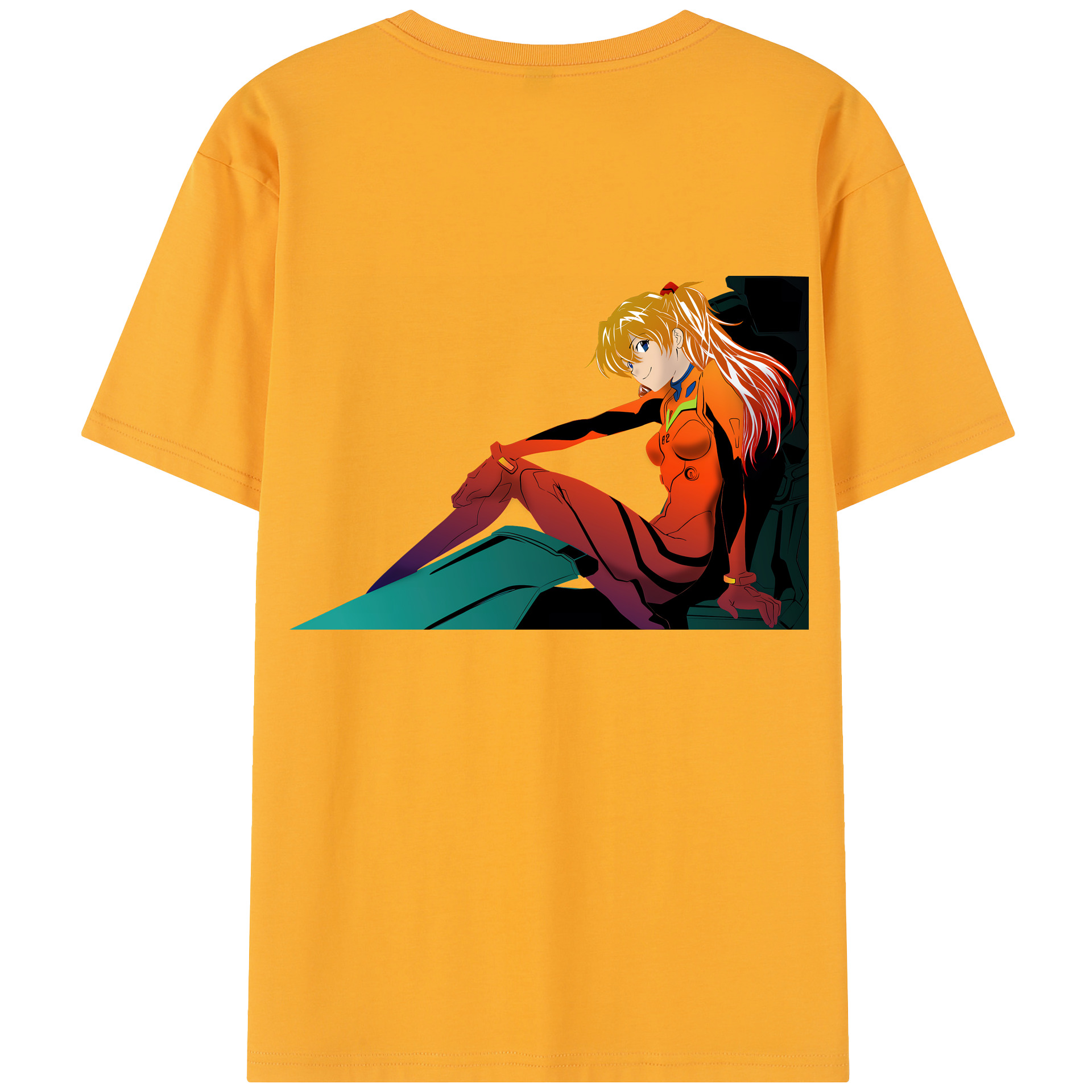 （画像用） EVA 新世紀エヴァンゲリオン レディース半袖Tシャツ(バックプリント)