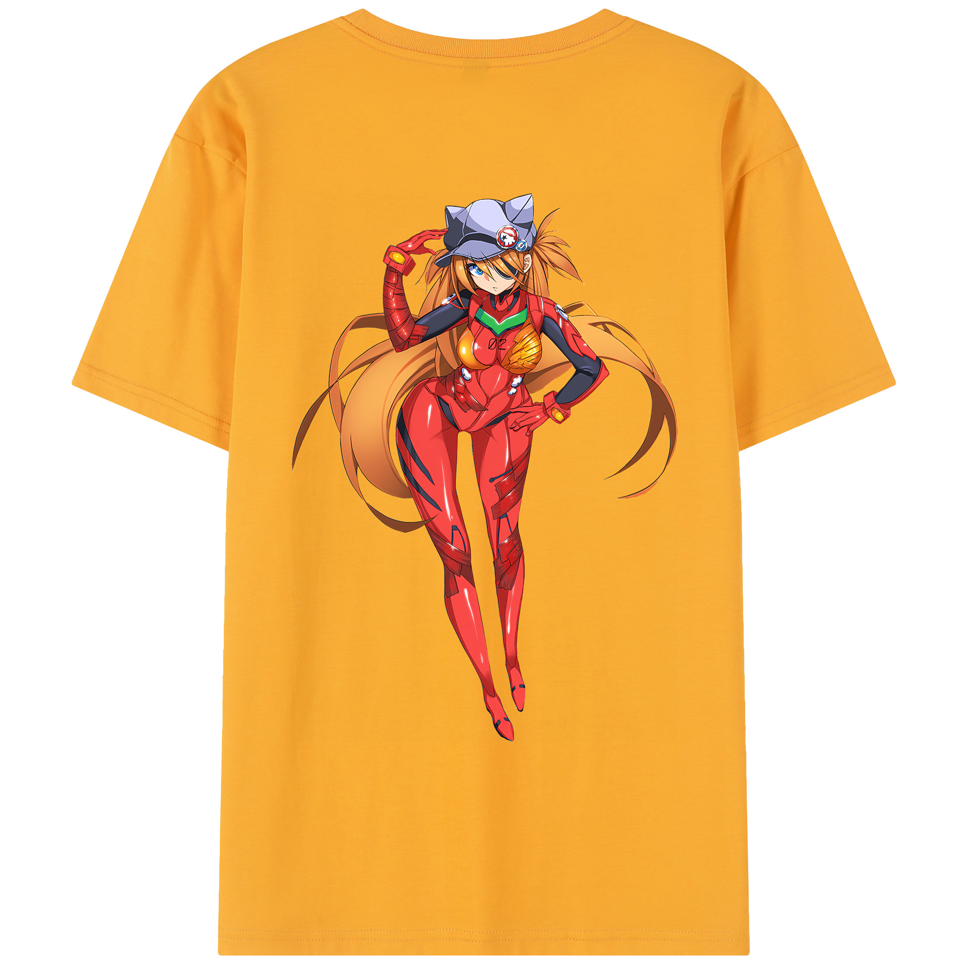 （画像用） EVA 新世紀エヴァンゲリオン レディース半袖Tシャツ(バックプリント)