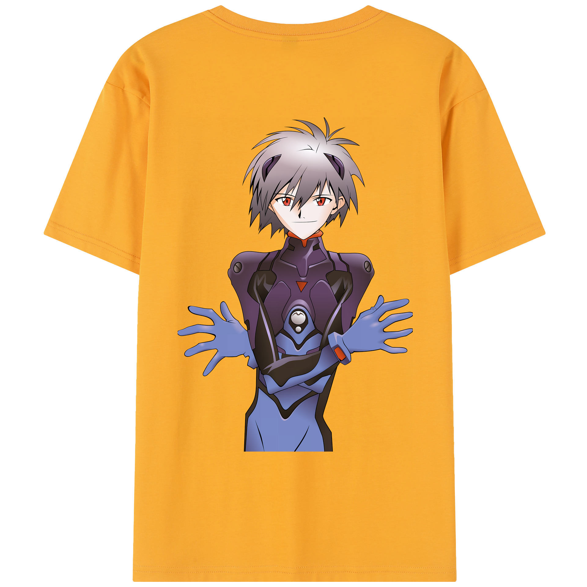 （画像用） EVA 新世紀エヴァンゲリオン レディース半袖Tシャツ(バックプリント)