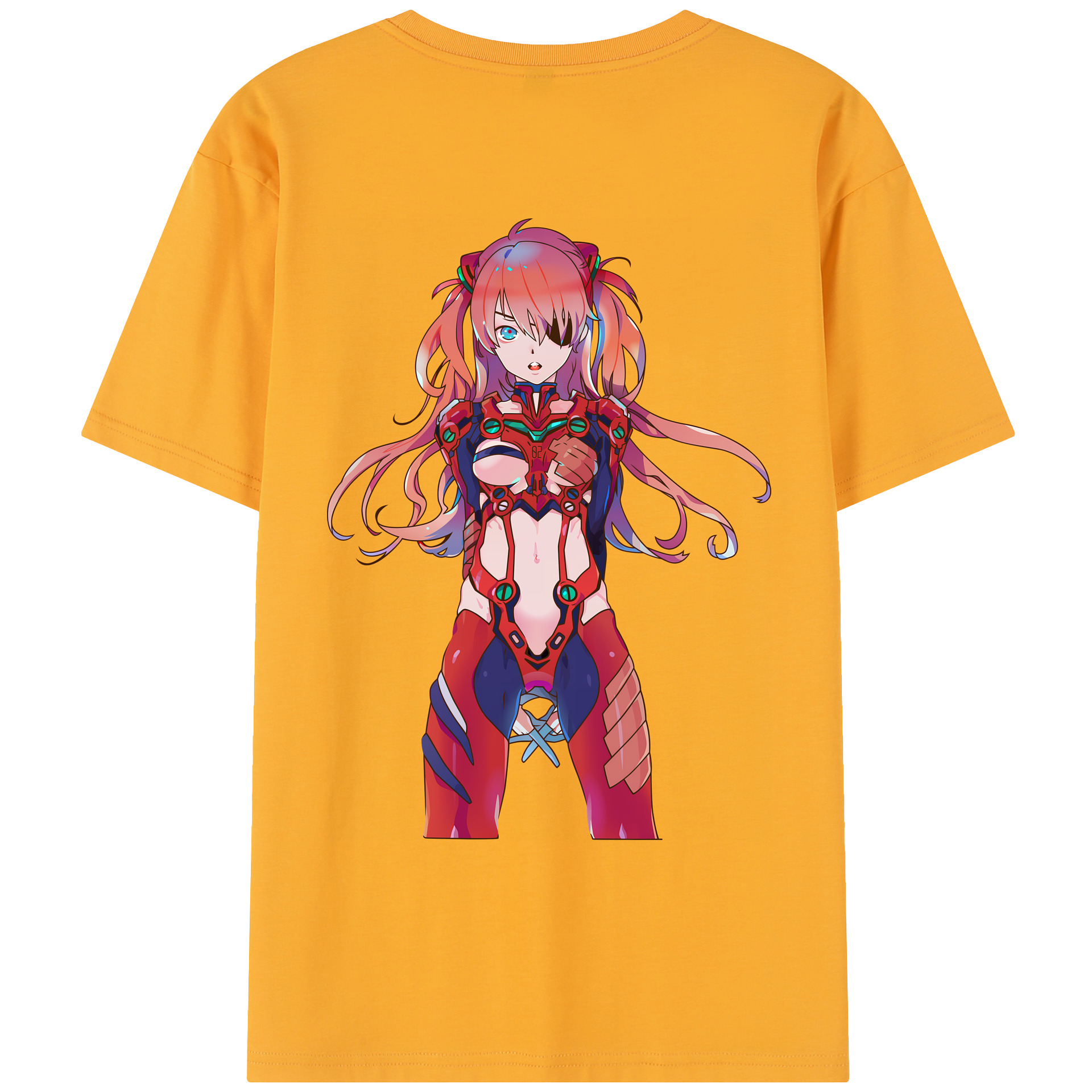 （画像用） EVA 新世紀エヴァンゲリオン レディース半袖Tシャツ(バックプリント)