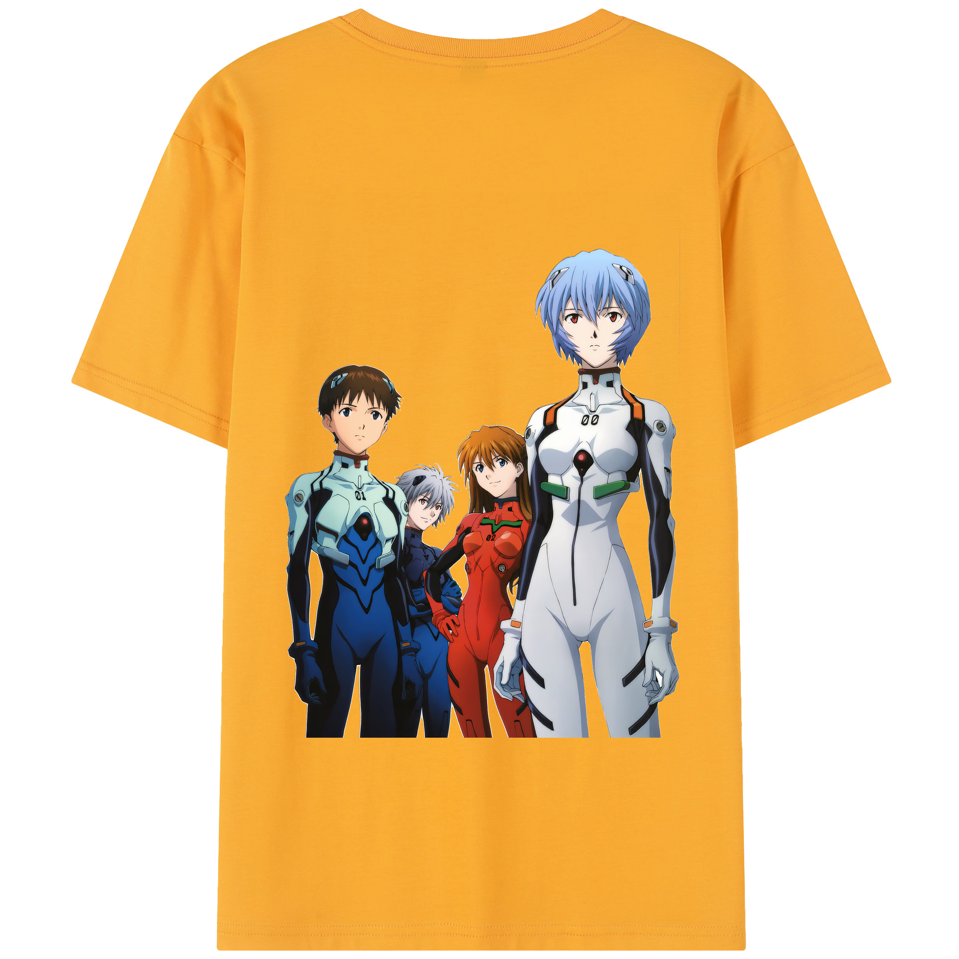 （画像用） EVA 新世紀エヴァンゲリオン レディース半袖Tシャツ(バックプリント)