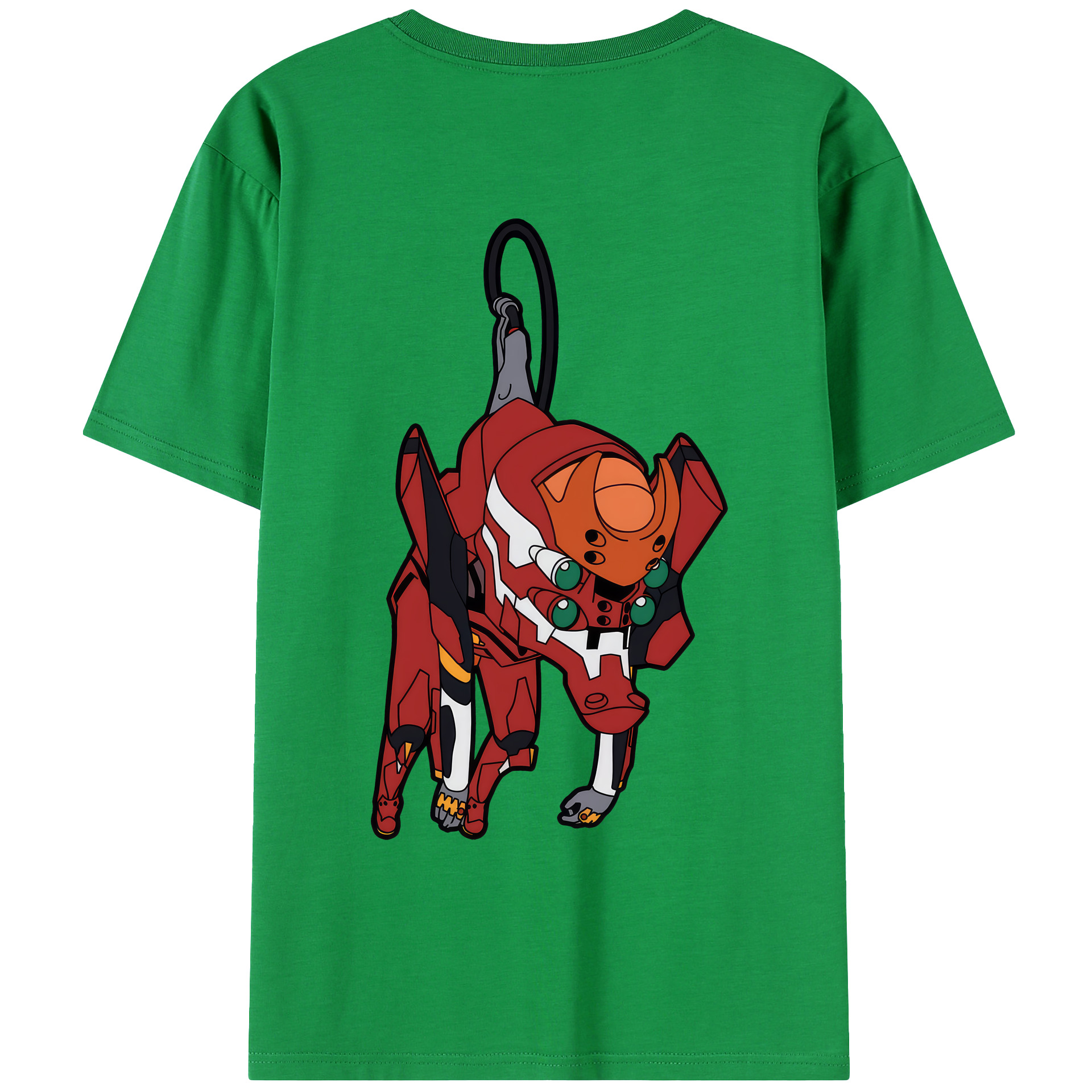 （画像用） EVA 新世紀エヴァンゲリオン レディース半袖Tシャツ(バックプリント)