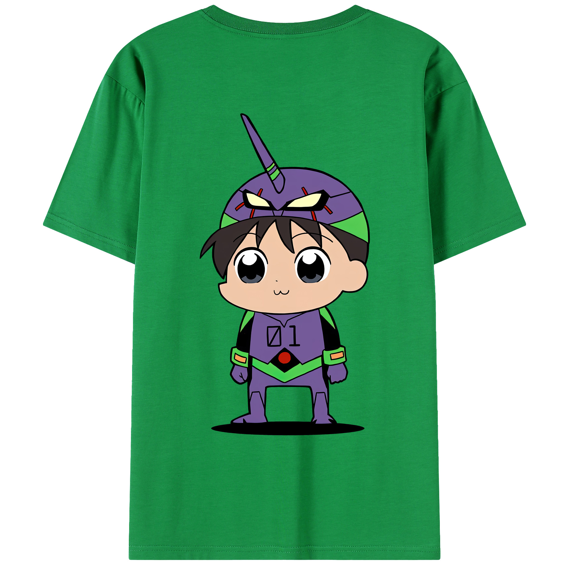 （画像用） EVA 新世紀エヴァンゲリオン レディース半袖Tシャツ(バックプリント)