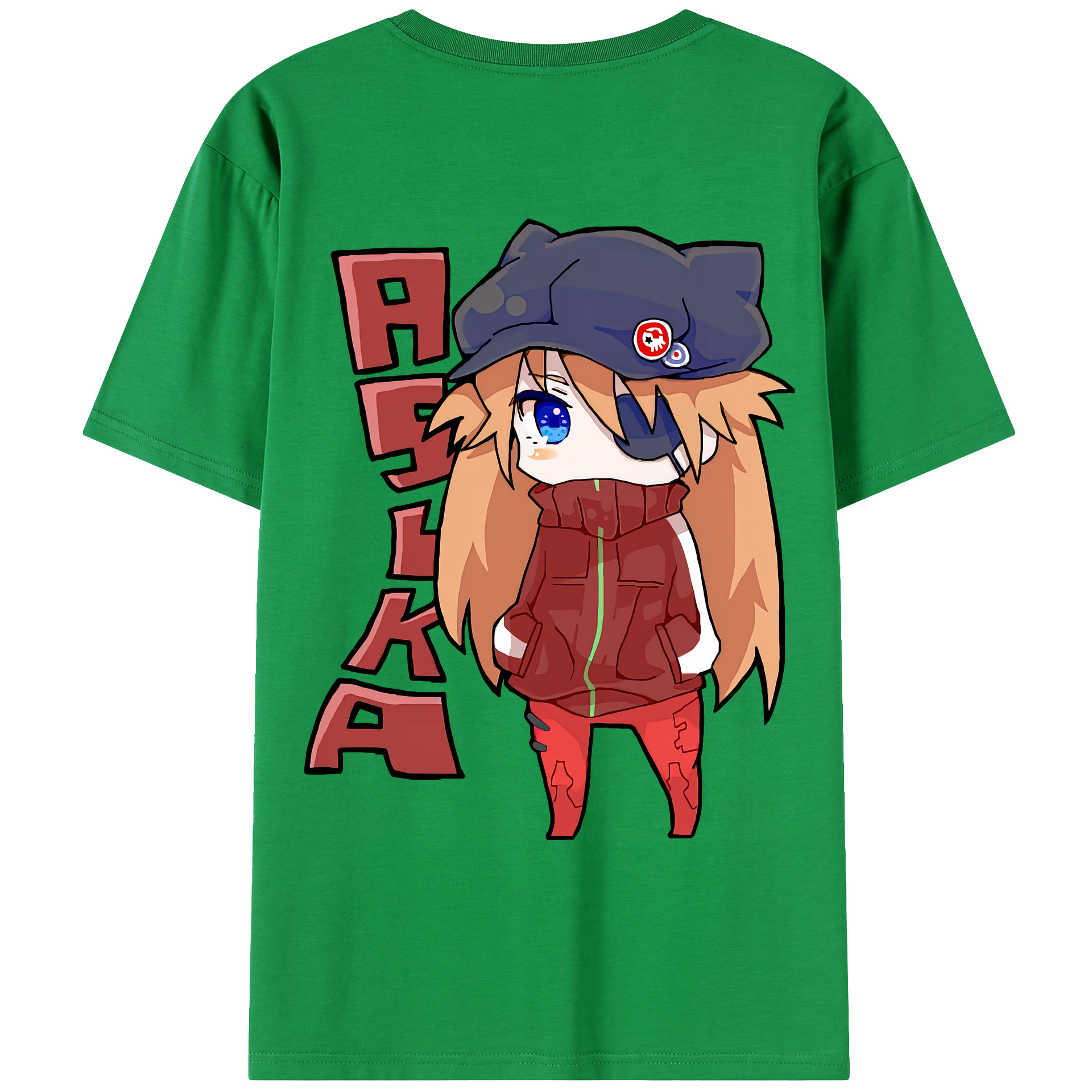 （画像用） EVA 新世紀エヴァンゲリオン レディース半袖Tシャツ(バックプリント)