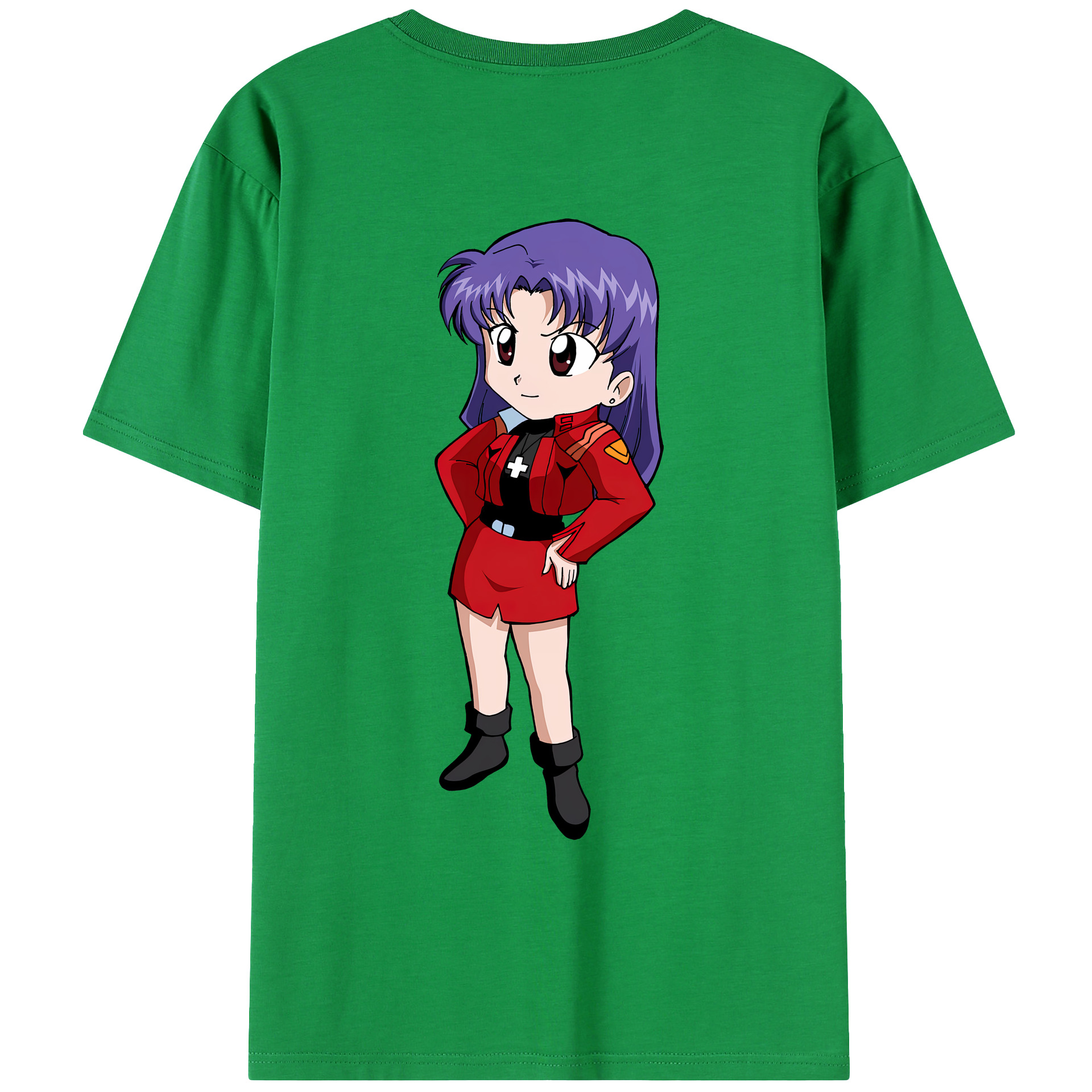 （画像用） EVA 新世紀エヴァンゲリオン レディース半袖Tシャツ(バックプリント)