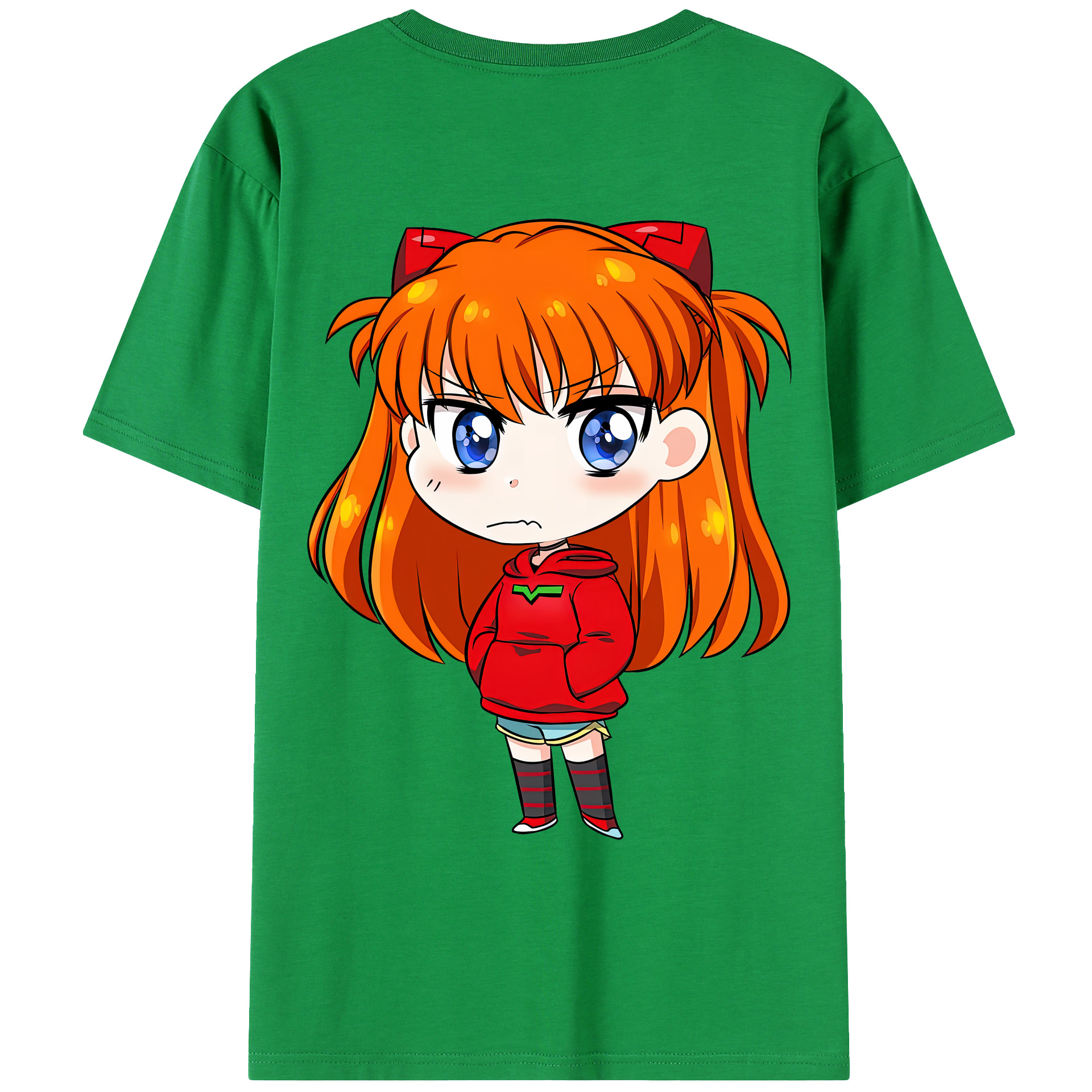 （画像用） EVA 新世紀エヴァンゲリオン レディース半袖Tシャツ(バックプリント)