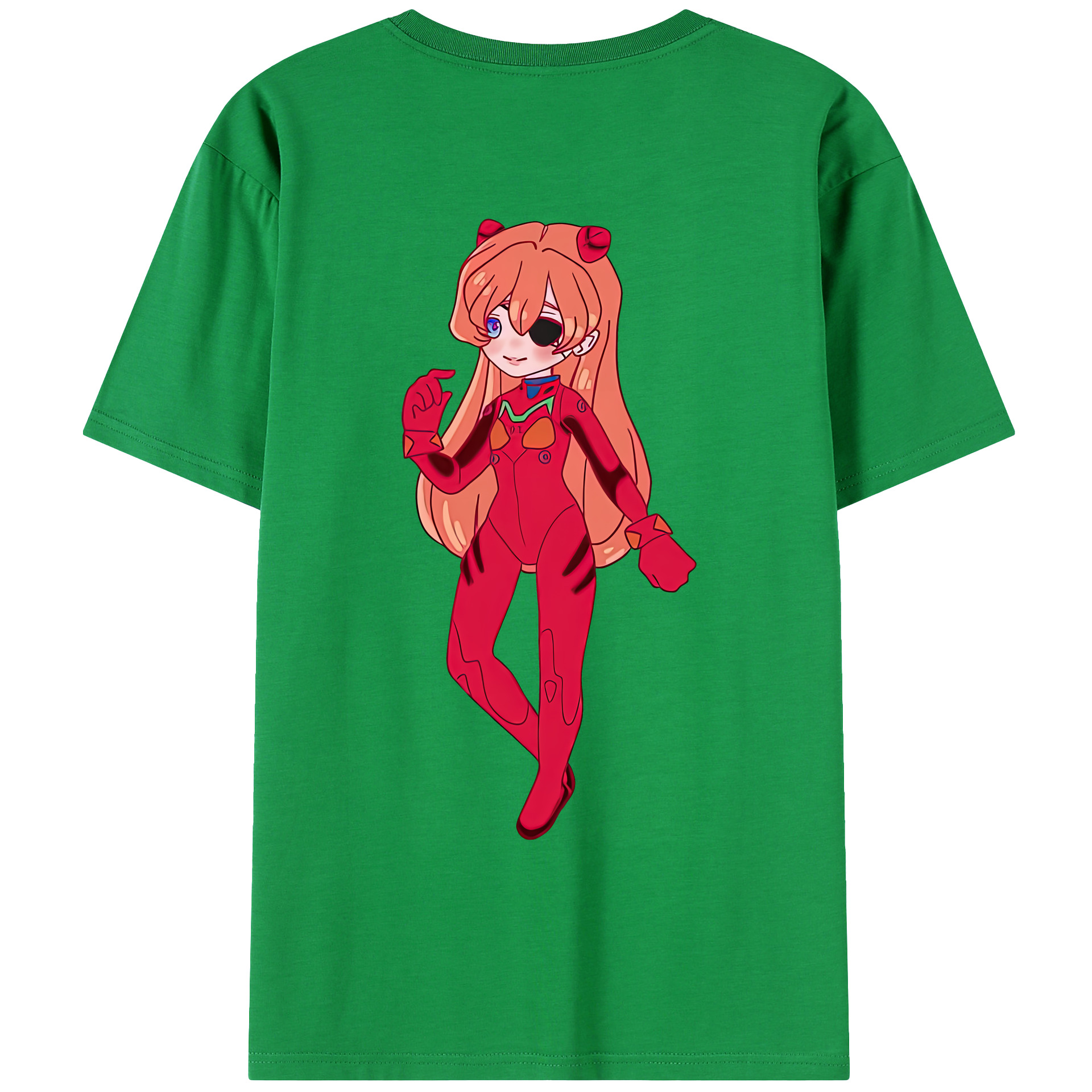 （画像用） EVA 新世紀エヴァンゲリオン レディース半袖Tシャツ(バックプリント)