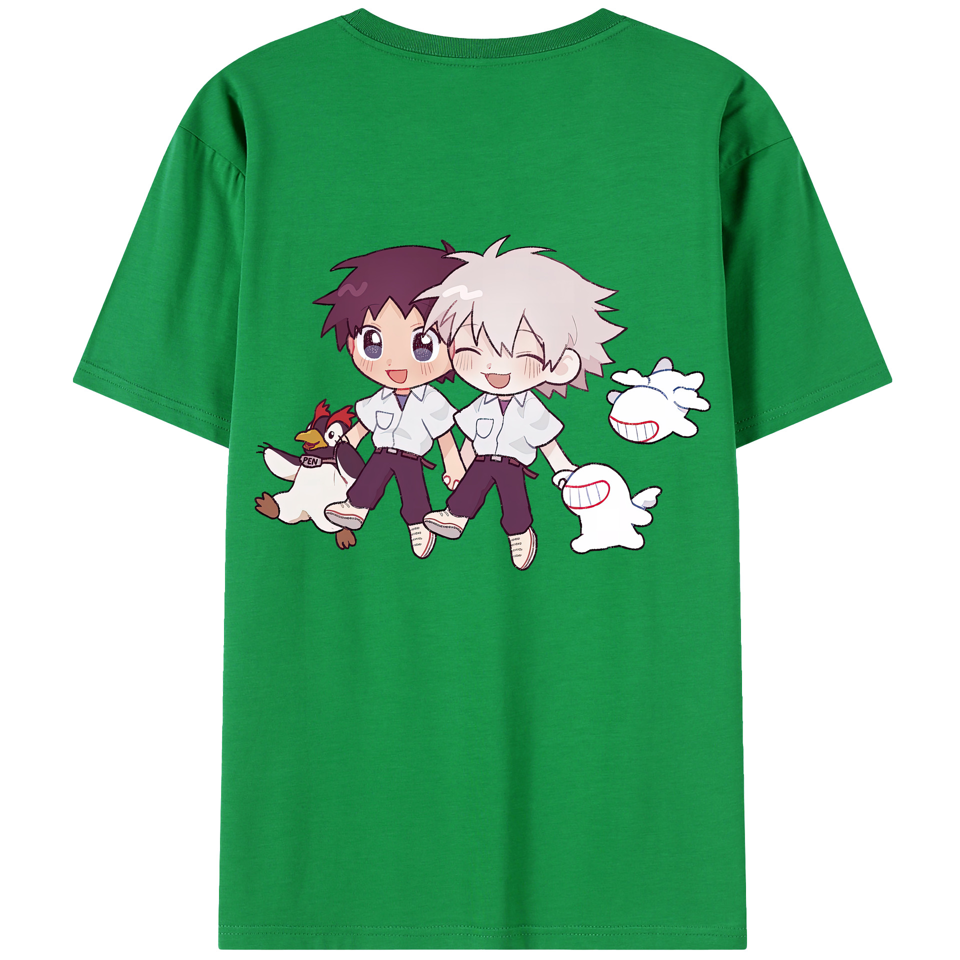 （画像用） EVA 新世紀エヴァンゲリオン レディース半袖Tシャツ(バックプリント)