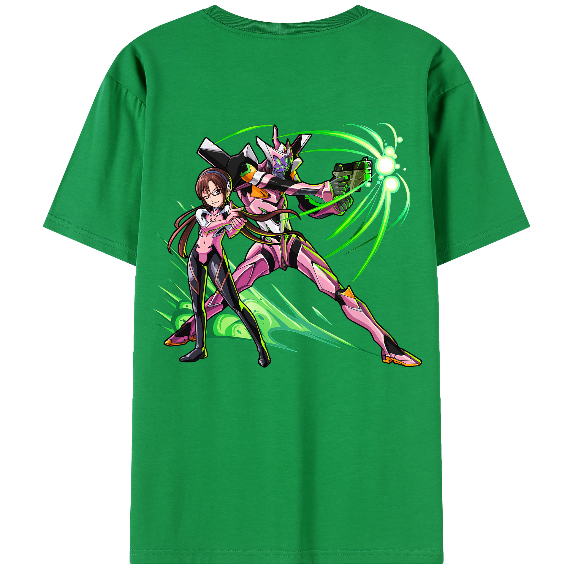 （画像用） EVA 新世紀エヴァンゲリオン レディース半袖Tシャツ(バックプリント)