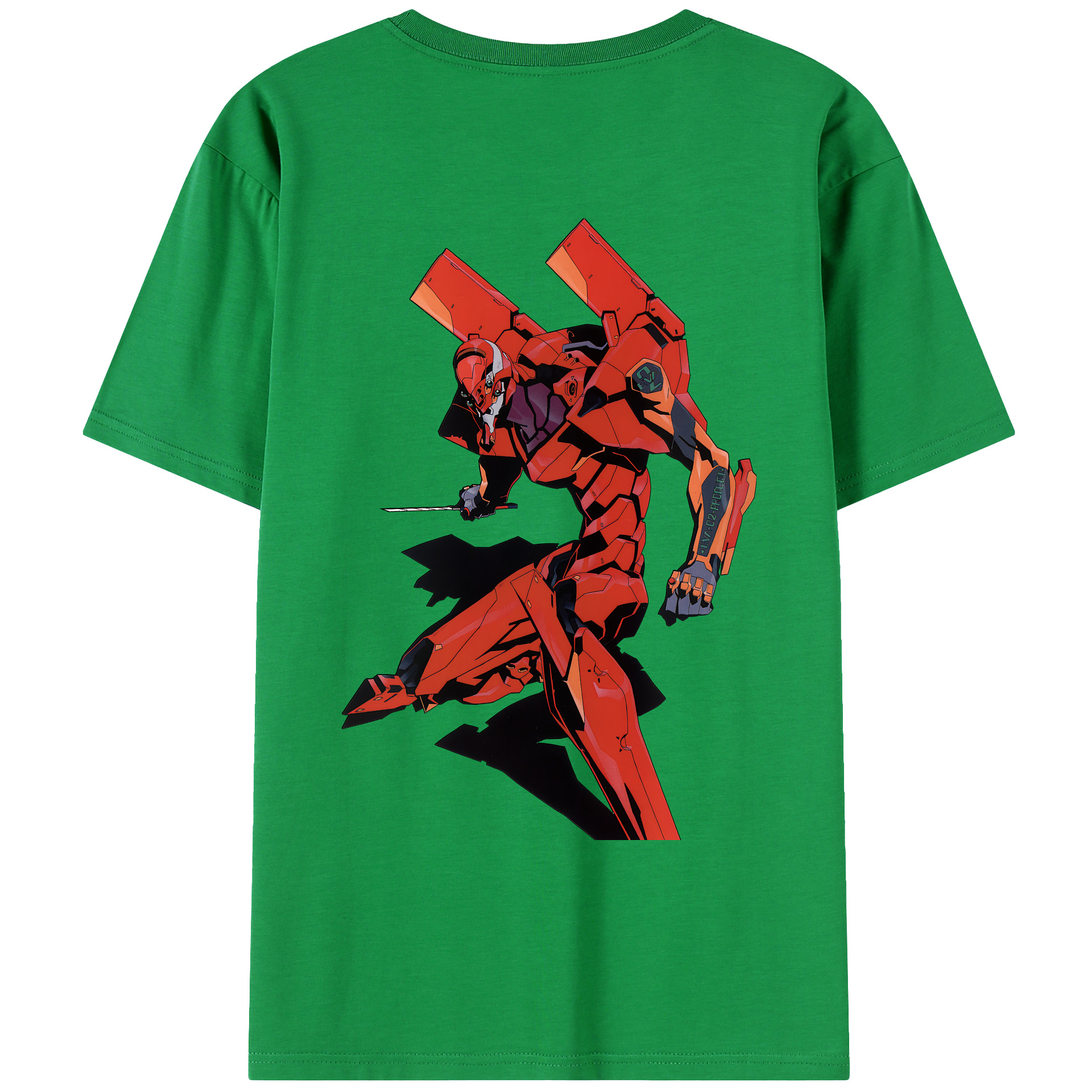 （画像用） EVA 新世紀エヴァンゲリオン レディース半袖Tシャツ(バックプリント)