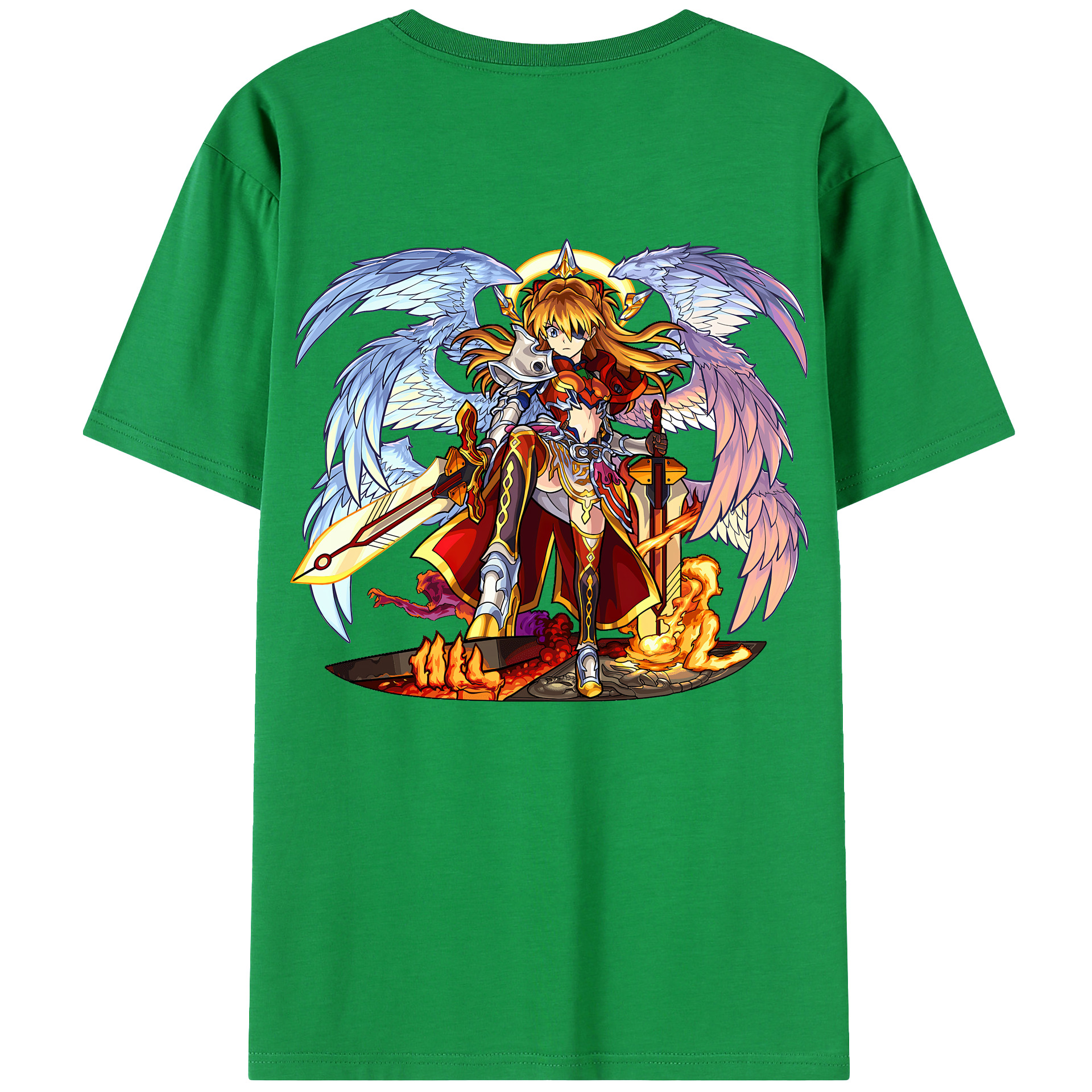 （画像用） EVA 新世紀エヴァンゲリオン レディース半袖Tシャツ(バックプリント)