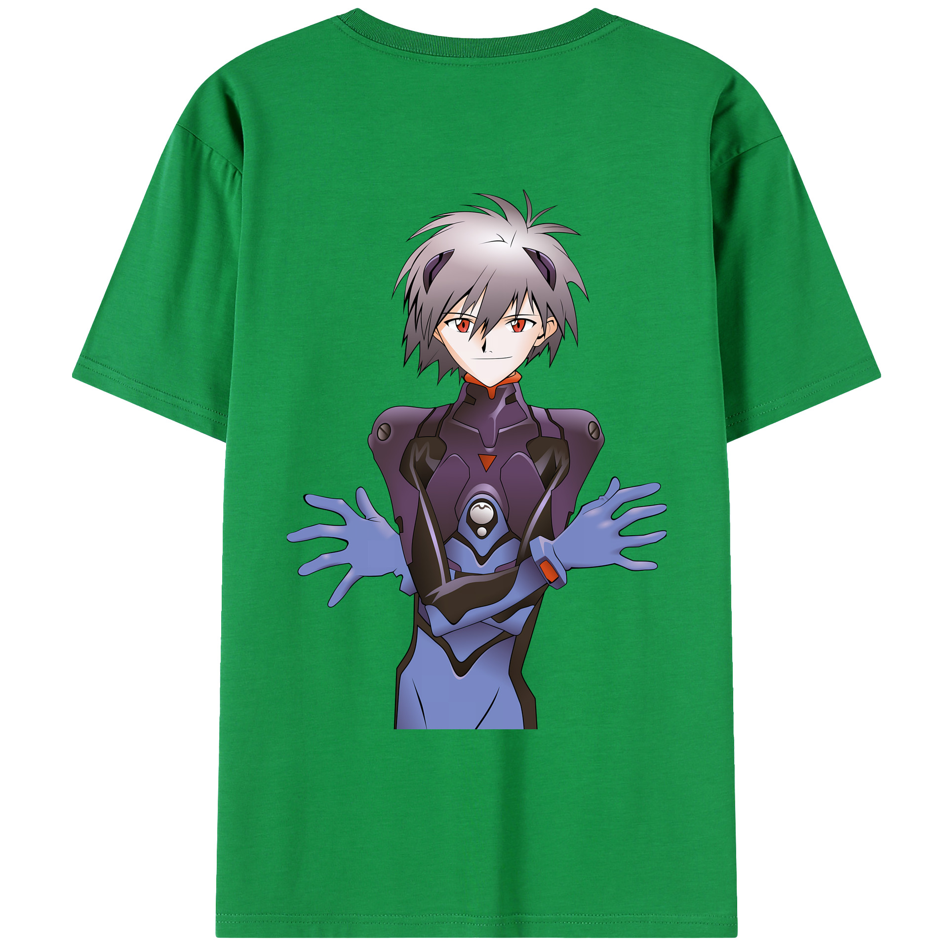 （画像用） EVA 新世紀エヴァンゲリオン レディース半袖Tシャツ(バックプリント)