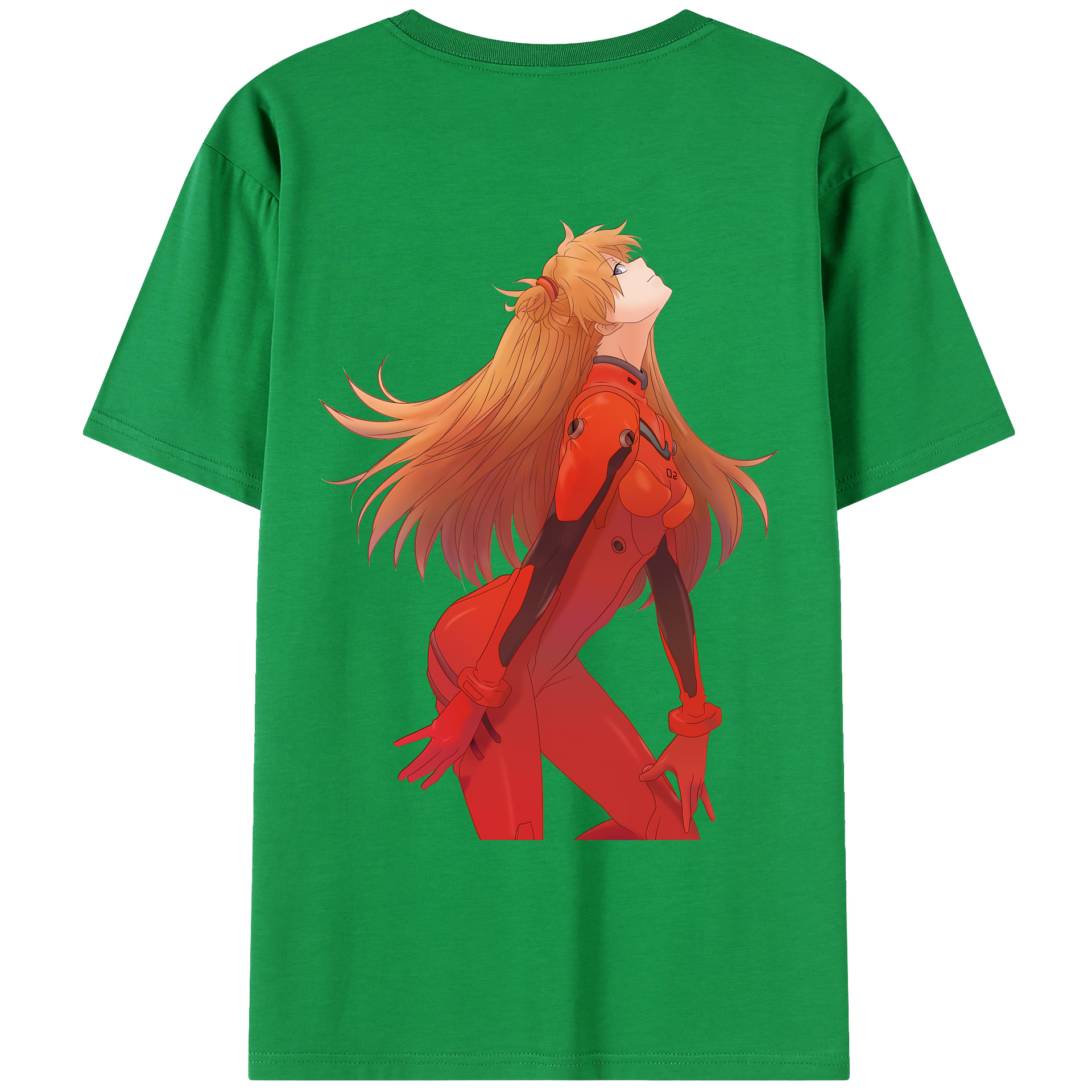 （画像用） EVA 新世紀エヴァンゲリオン レディース半袖Tシャツ(バックプリント)