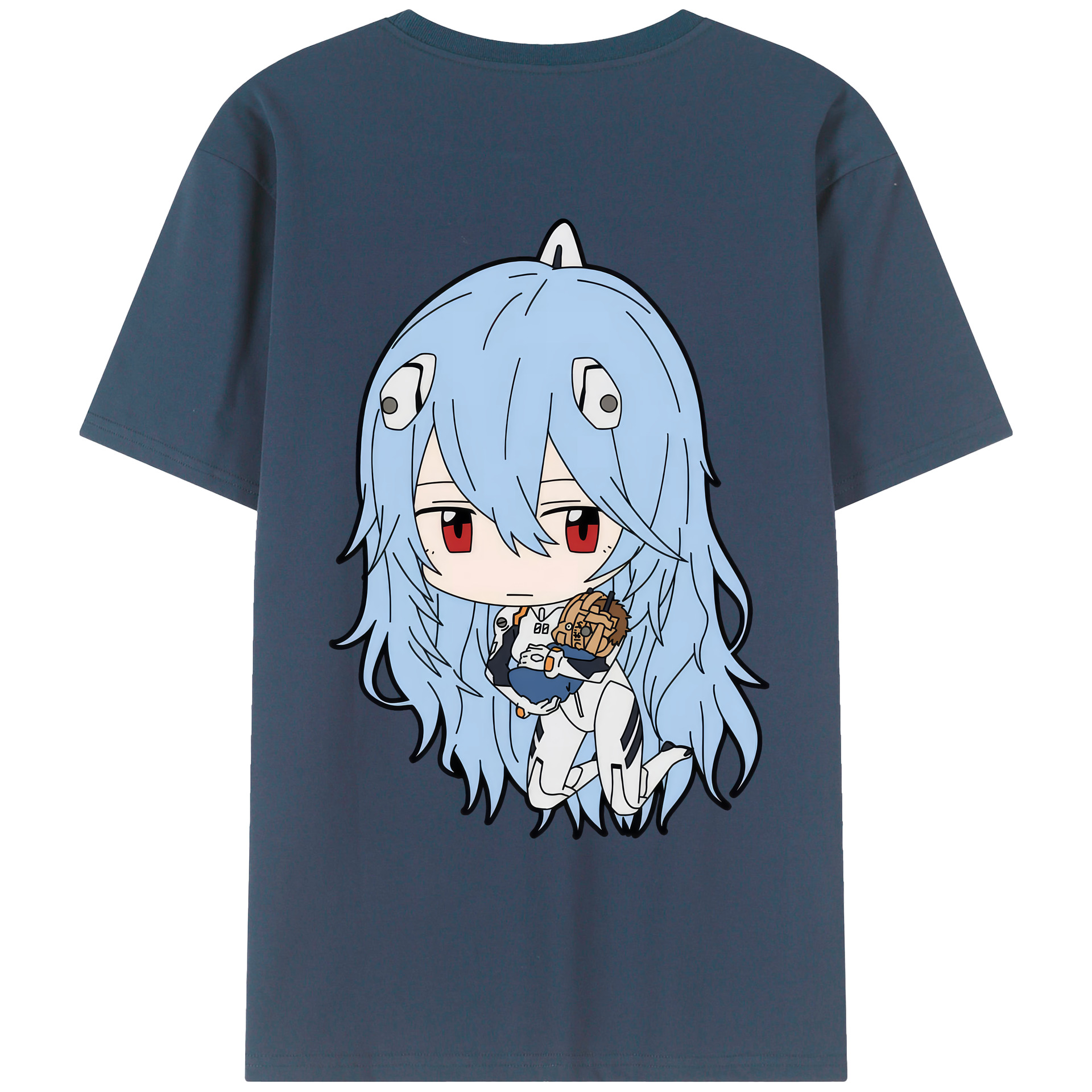 （画像用） EVA 新世紀エヴァンゲリオン レディース半袖Tシャツ(バックプリント)