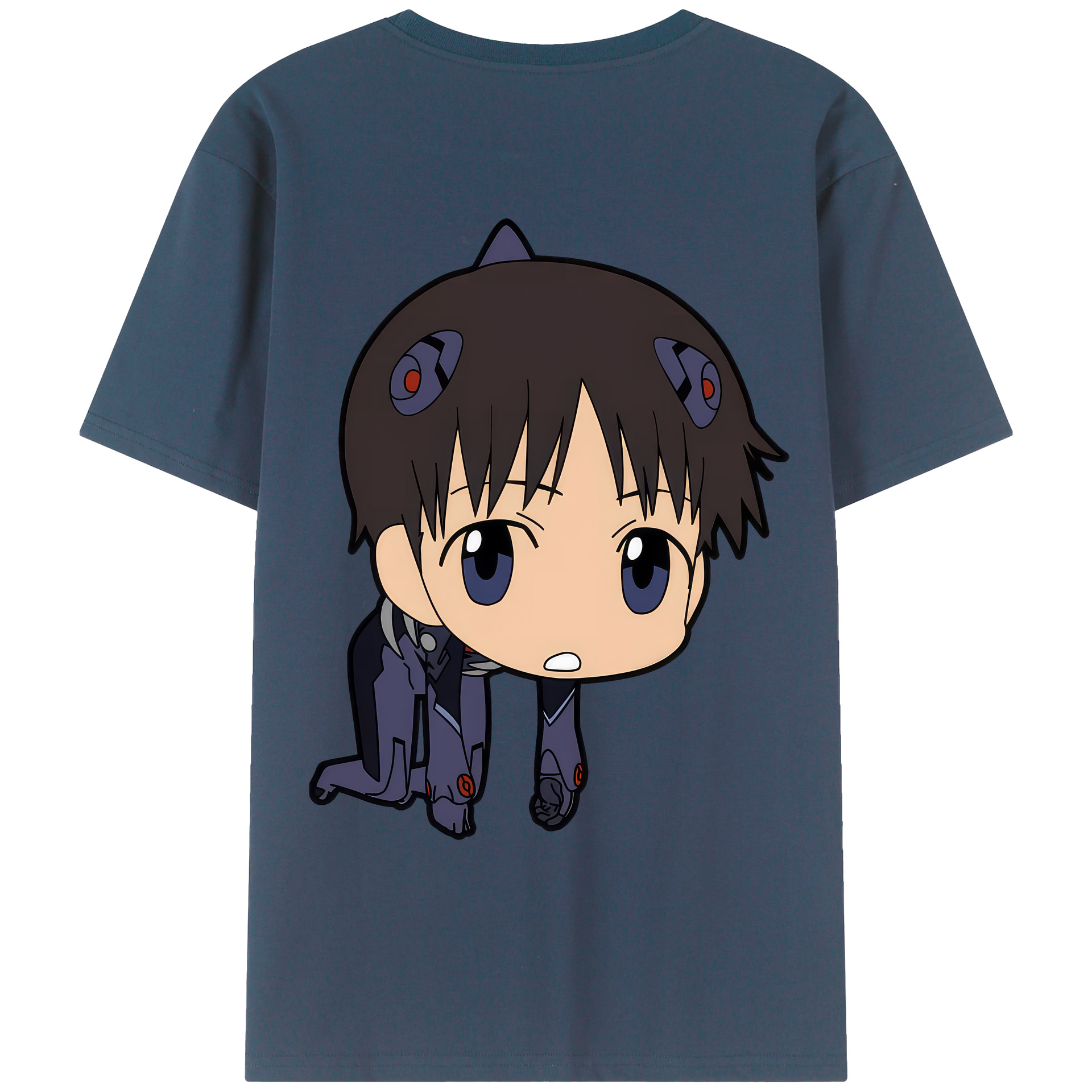 （画像用） EVA 新世紀エヴァンゲリオン レディース半袖Tシャツ(バックプリント)
