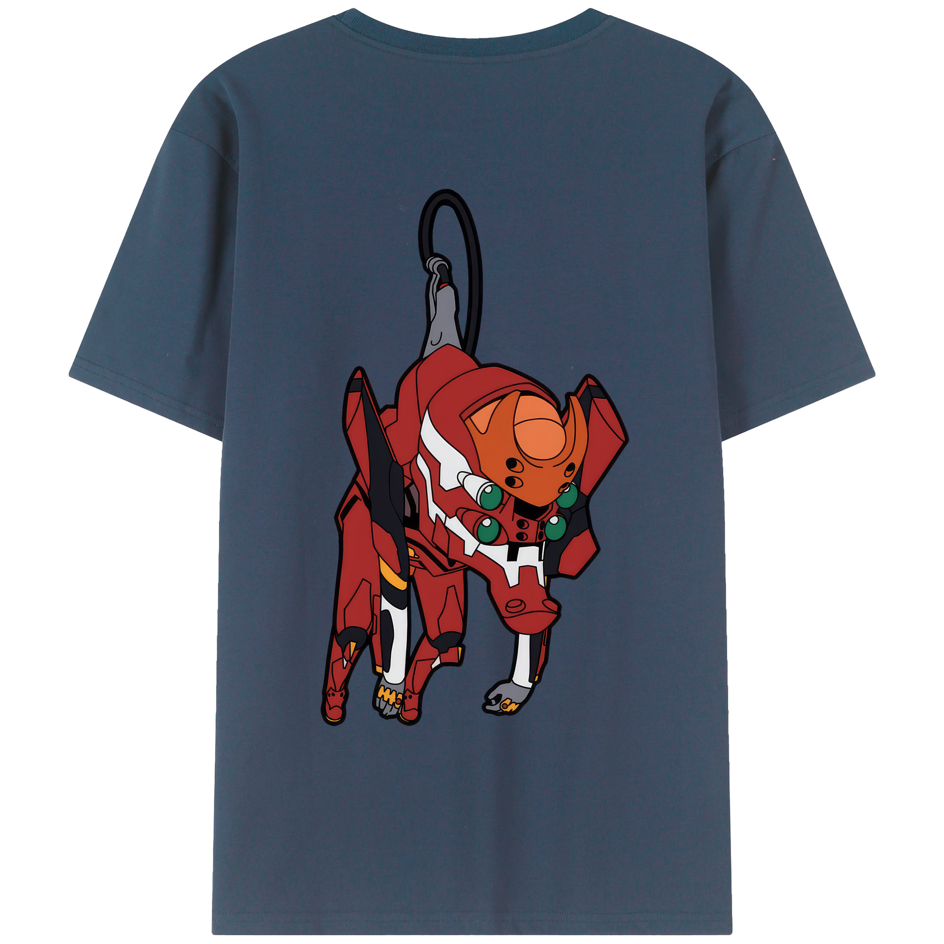 （画像用） EVA 新世紀エヴァンゲリオン レディース半袖Tシャツ(バックプリント)