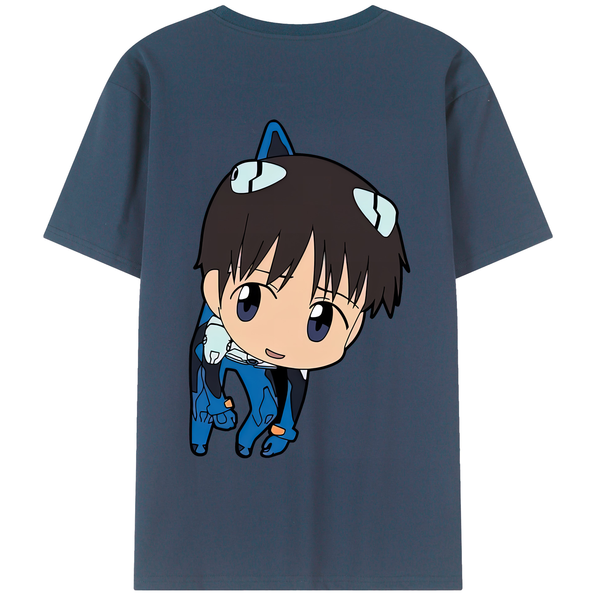 （画像用） EVA 新世紀エヴァンゲリオン レディース半袖Tシャツ(バックプリント)