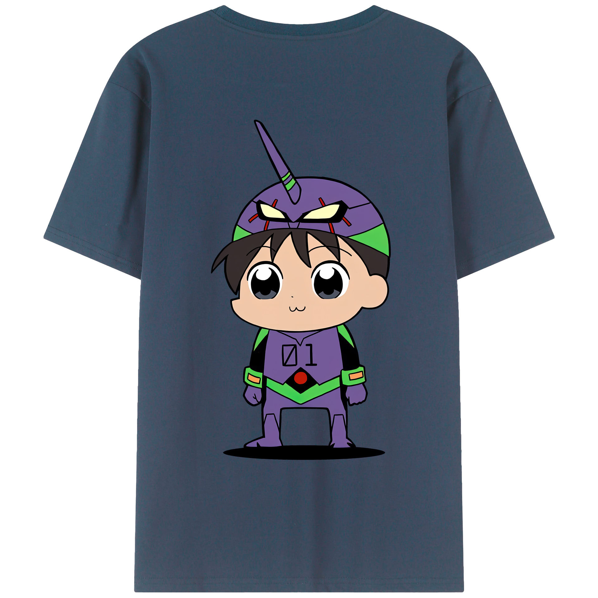 （画像用） EVA 新世紀エヴァンゲリオン レディース半袖Tシャツ(バックプリント)