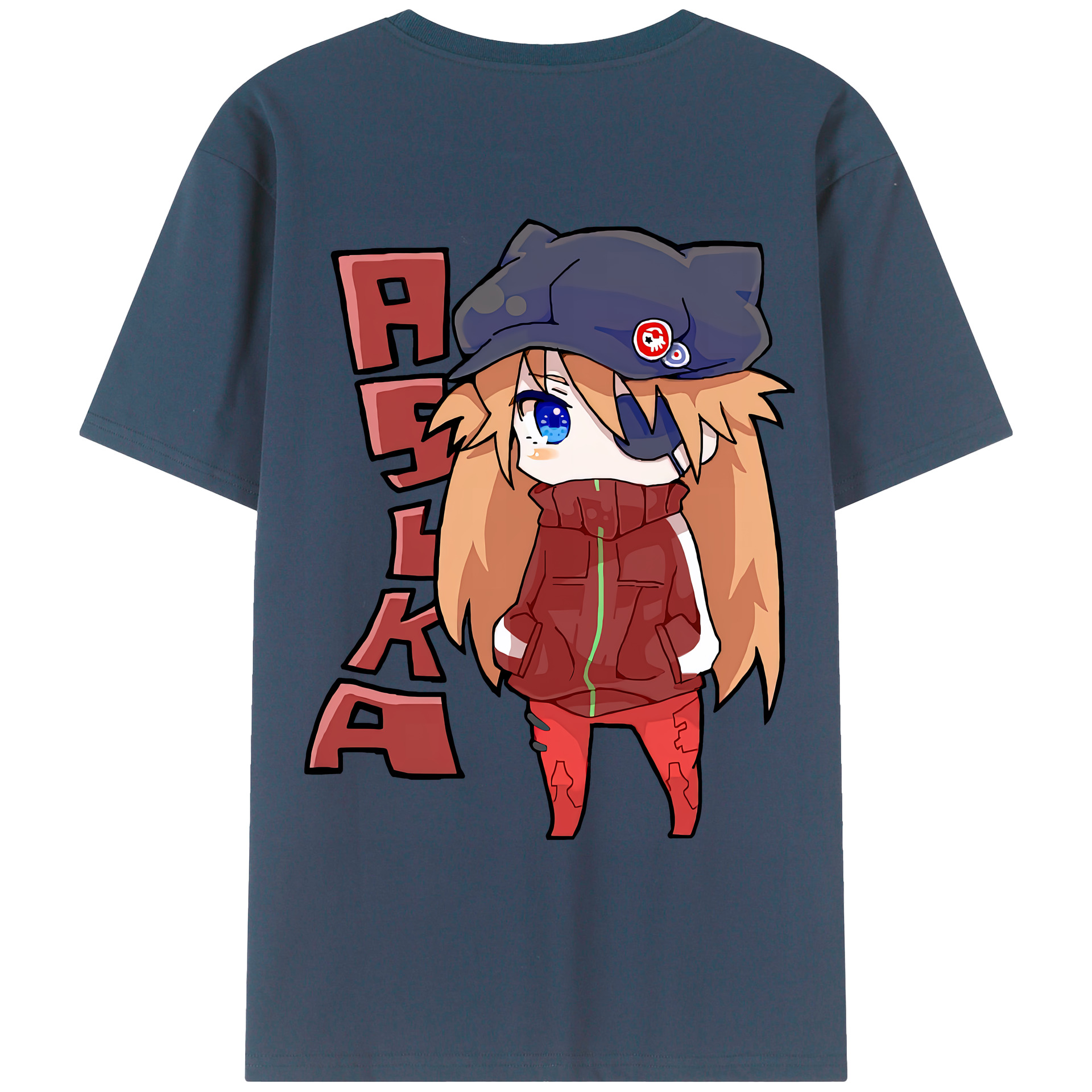 （画像用） EVA 新世紀エヴァンゲリオン レディース半袖Tシャツ(バックプリント)