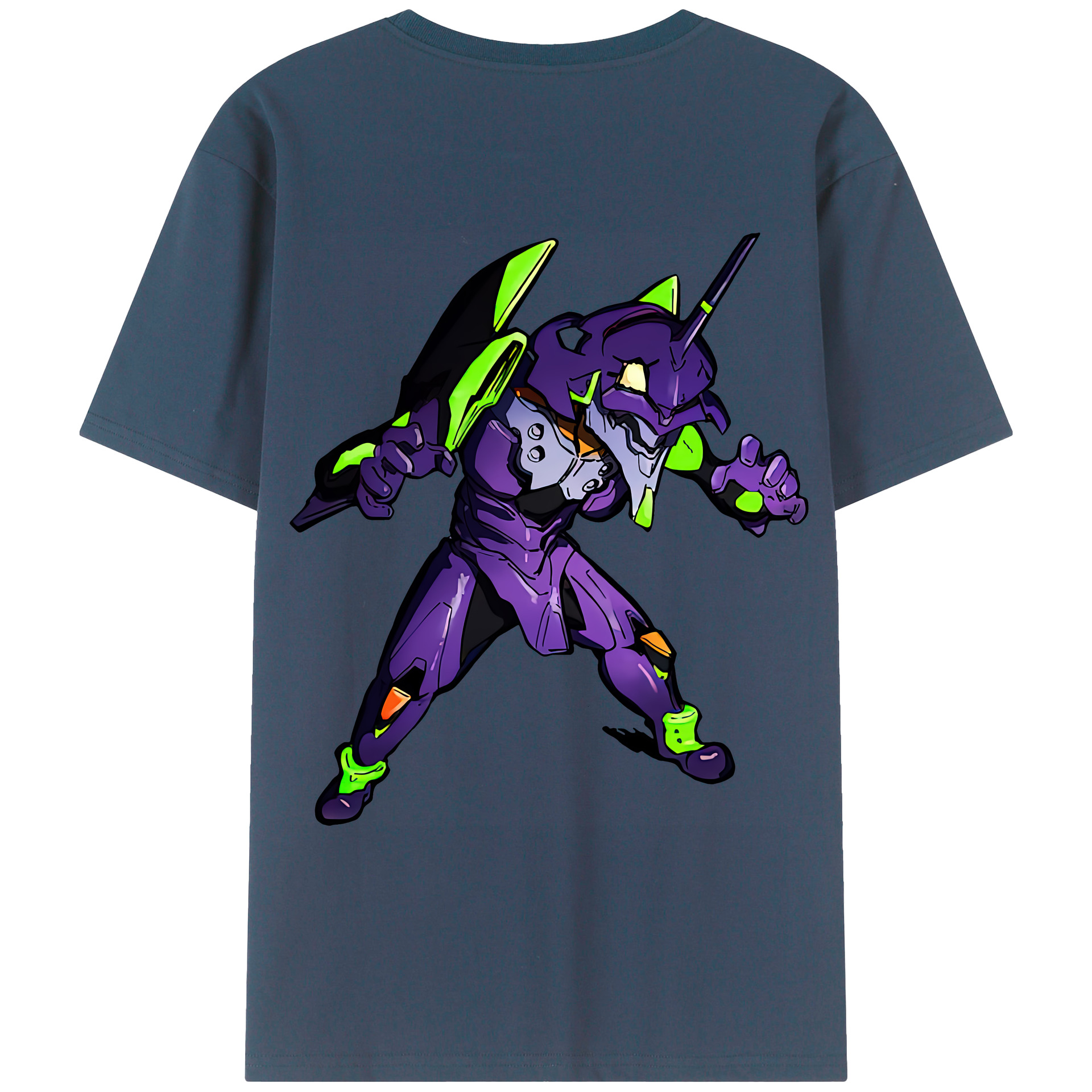 （画像用） EVA 新世紀エヴァンゲリオン レディース半袖Tシャツ(バックプリント)