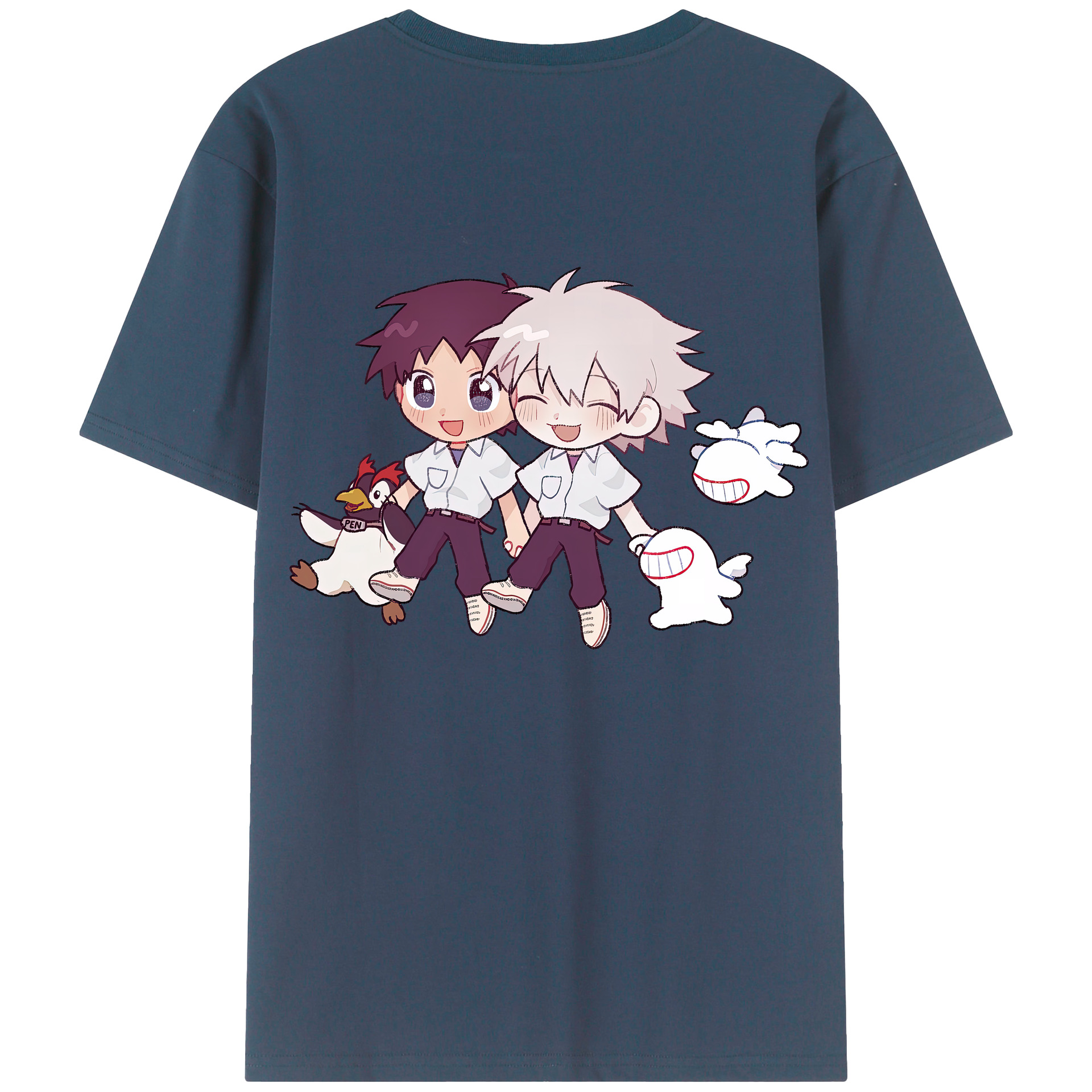（画像用） EVA 新世紀エヴァンゲリオン レディース半袖Tシャツ(バックプリント)