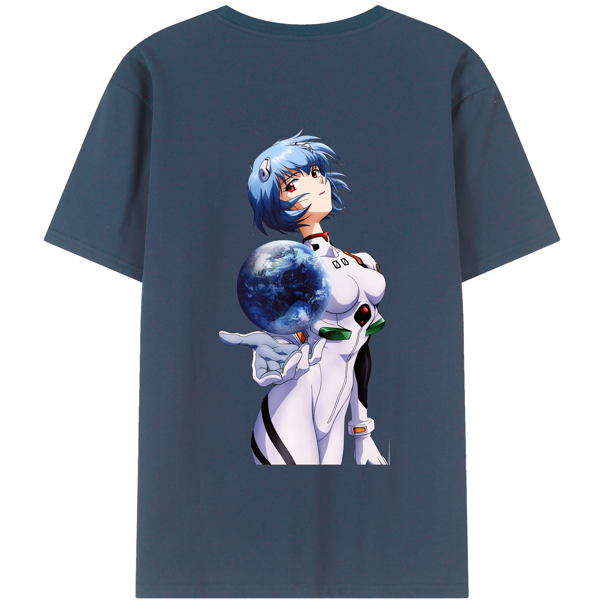 （画像用） EVA 新世紀エヴァンゲリオン レディース半袖Tシャツ(バックプリント)