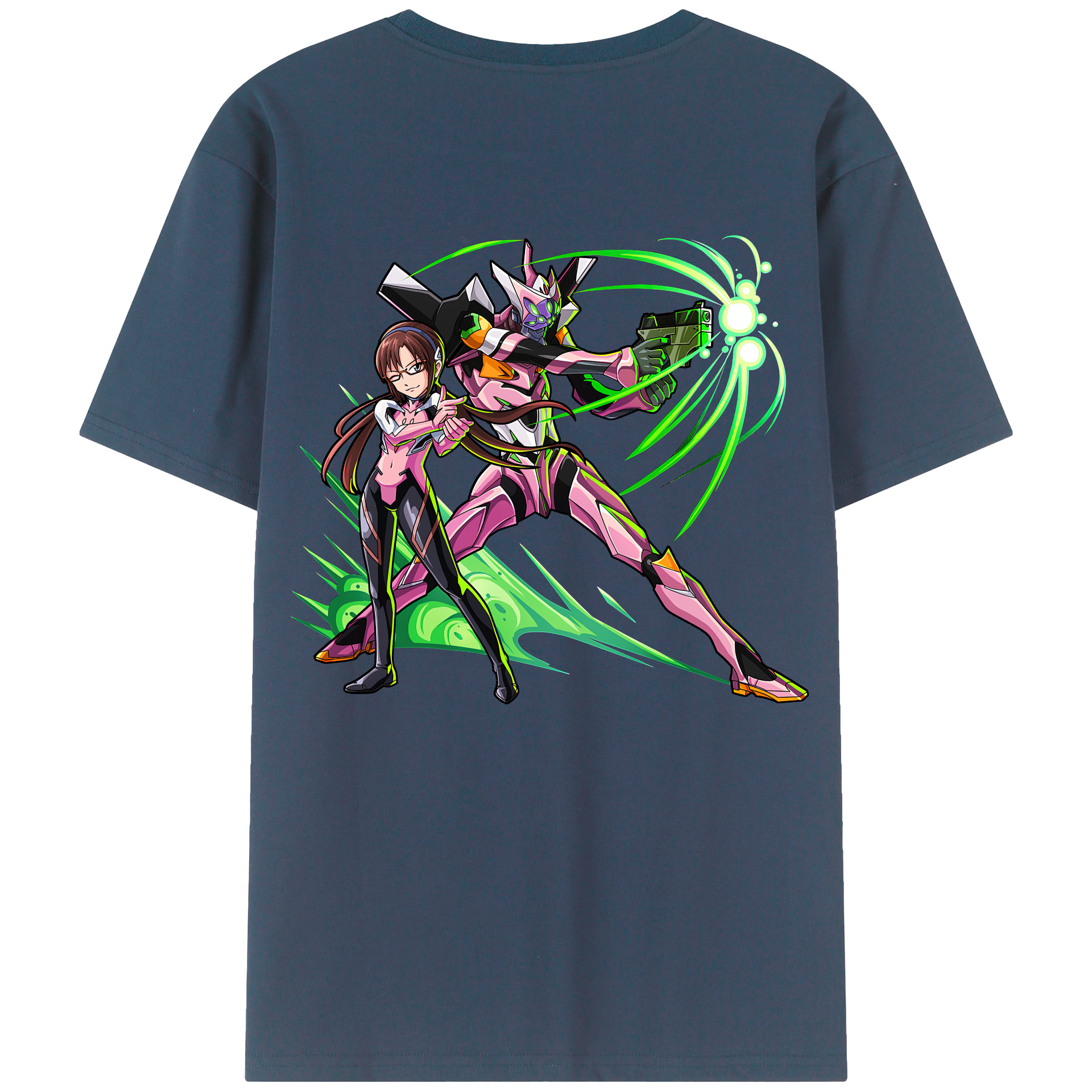 （画像用） EVA 新世紀エヴァンゲリオン レディース半袖Tシャツ(バックプリント)