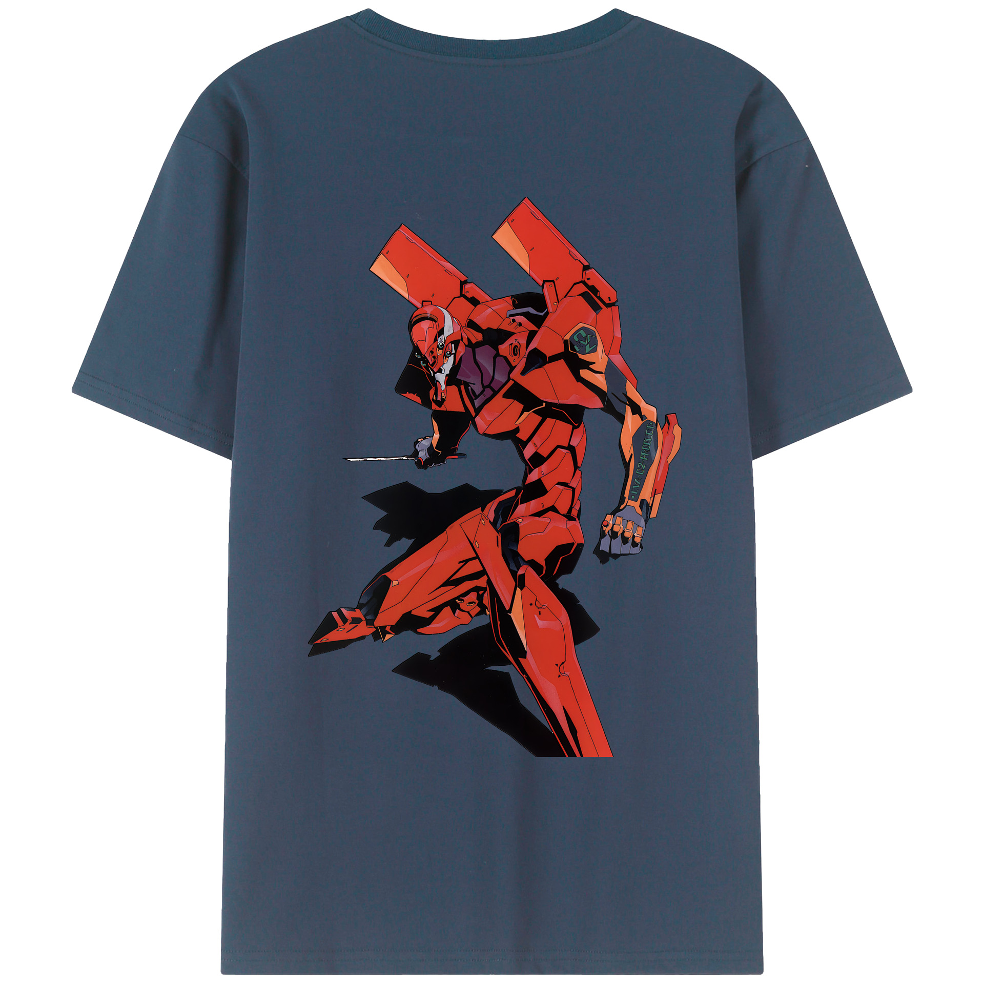（画像用） EVA 新世紀エヴァンゲリオン レディース半袖Tシャツ(バックプリント)