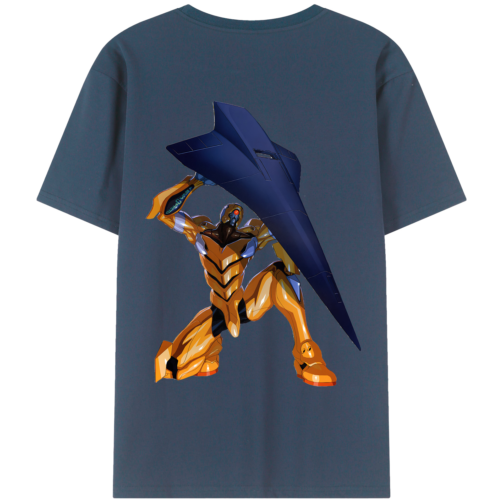 （画像用） EVA 新世紀エヴァンゲリオン レディース半袖Tシャツ(バックプリント)