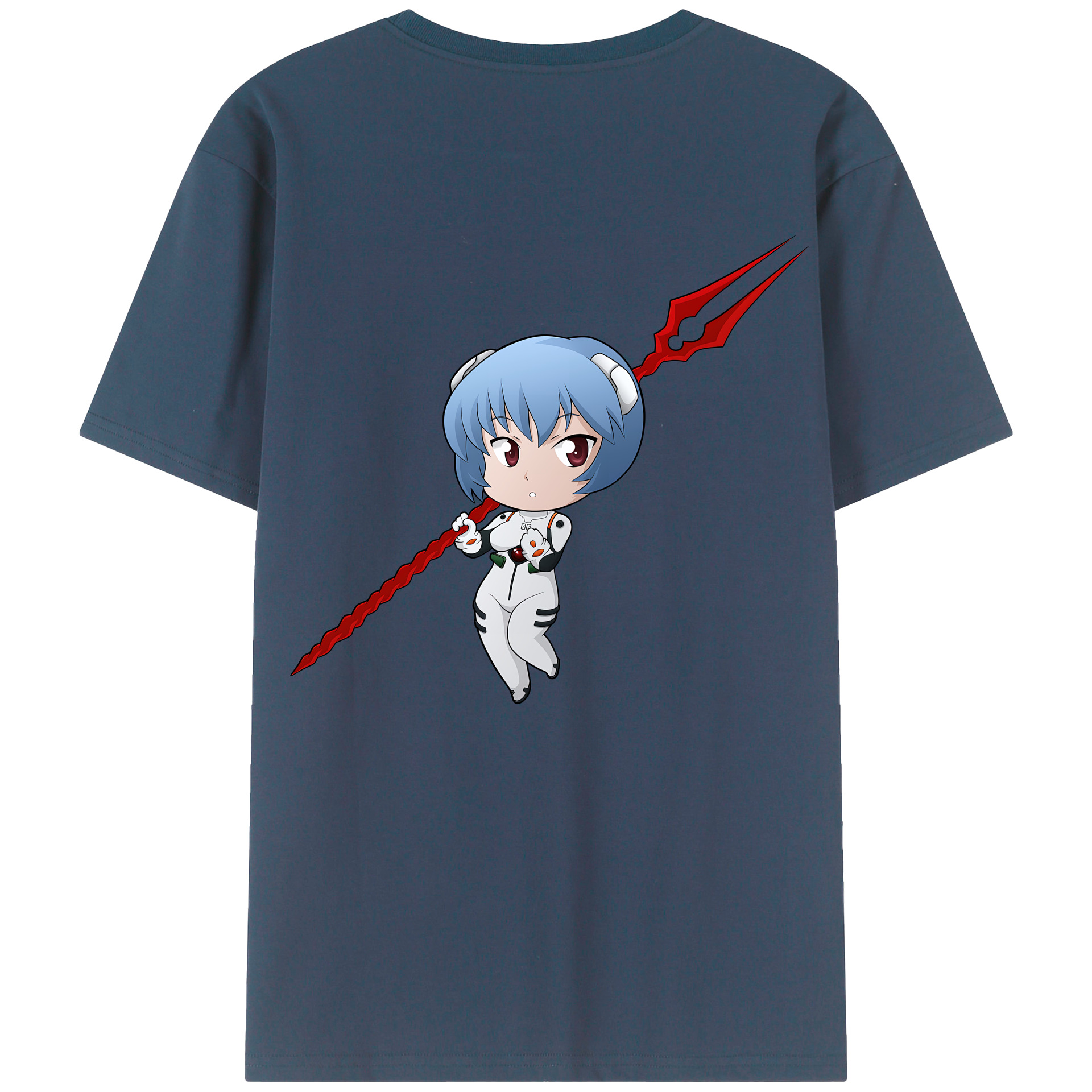 （画像用） EVA 新世紀エヴァンゲリオン レディース半袖Tシャツ(バックプリント)