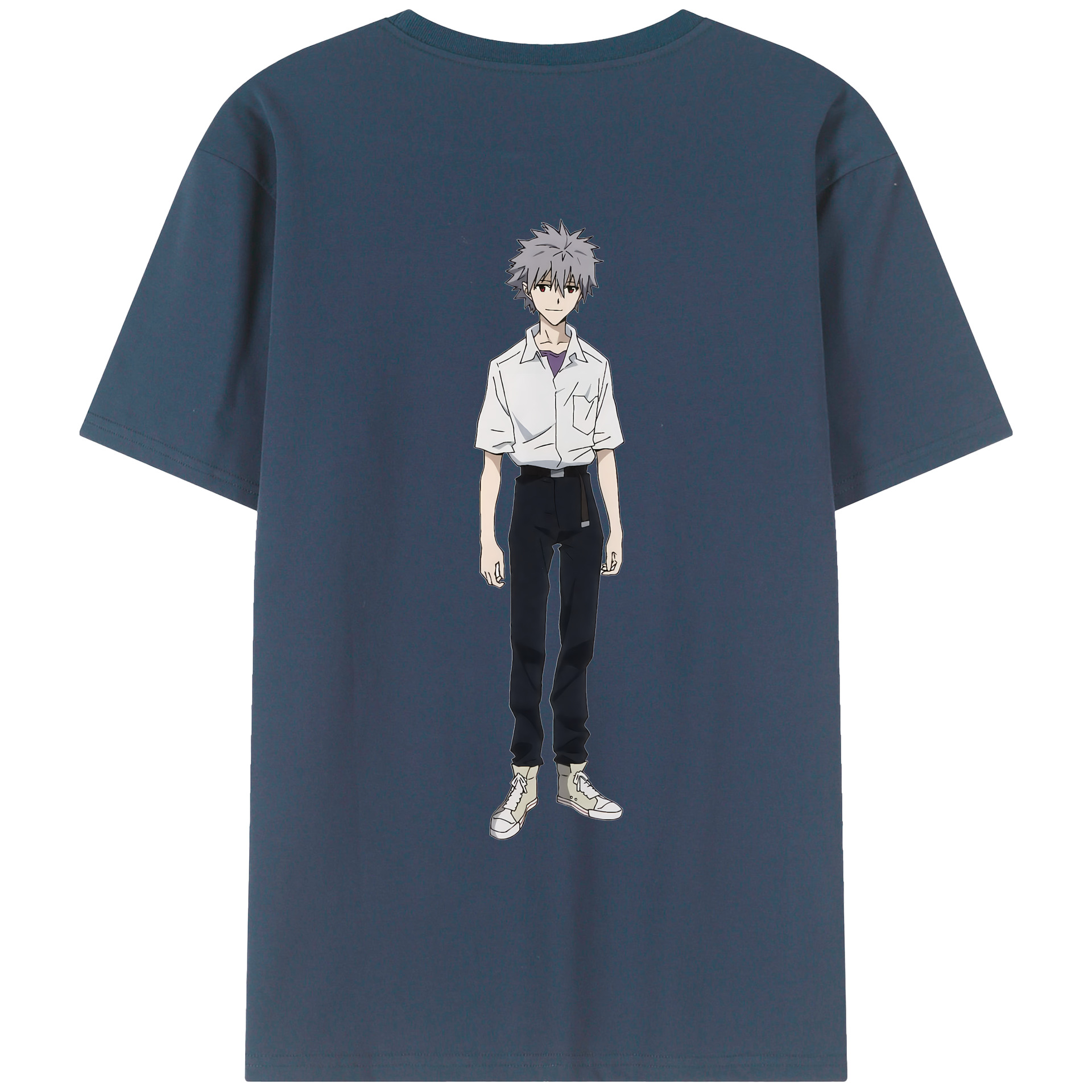 （画像用） EVA 新世紀エヴァンゲリオン レディース半袖Tシャツ(バックプリント)
