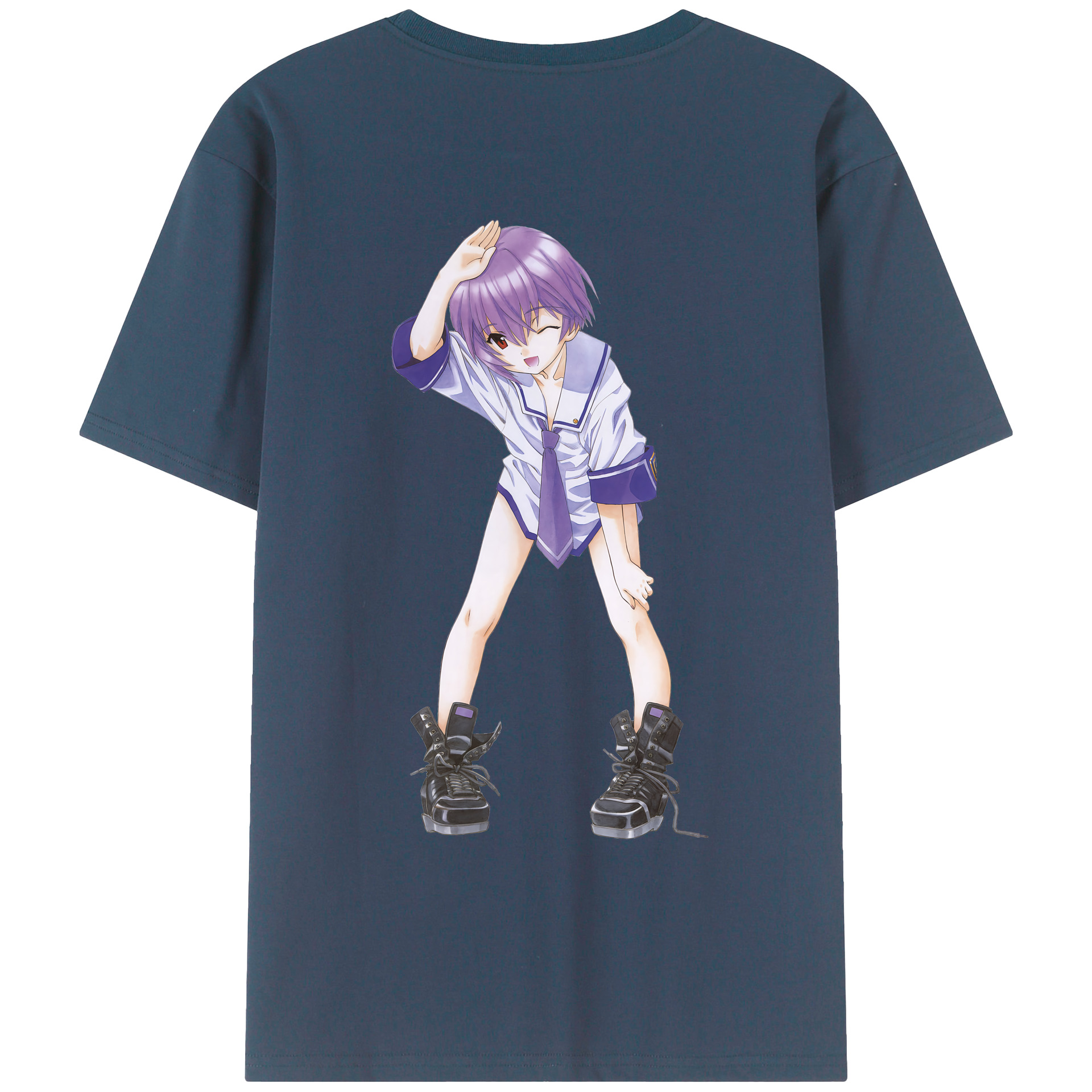 （画像用） EVA 新世紀エヴァンゲリオン レディース半袖Tシャツ(バックプリント)