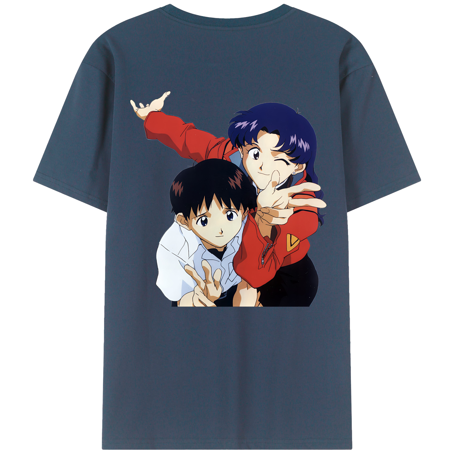 （画像用） EVA 新世紀エヴァンゲリオン レディース半袖Tシャツ(バックプリント)