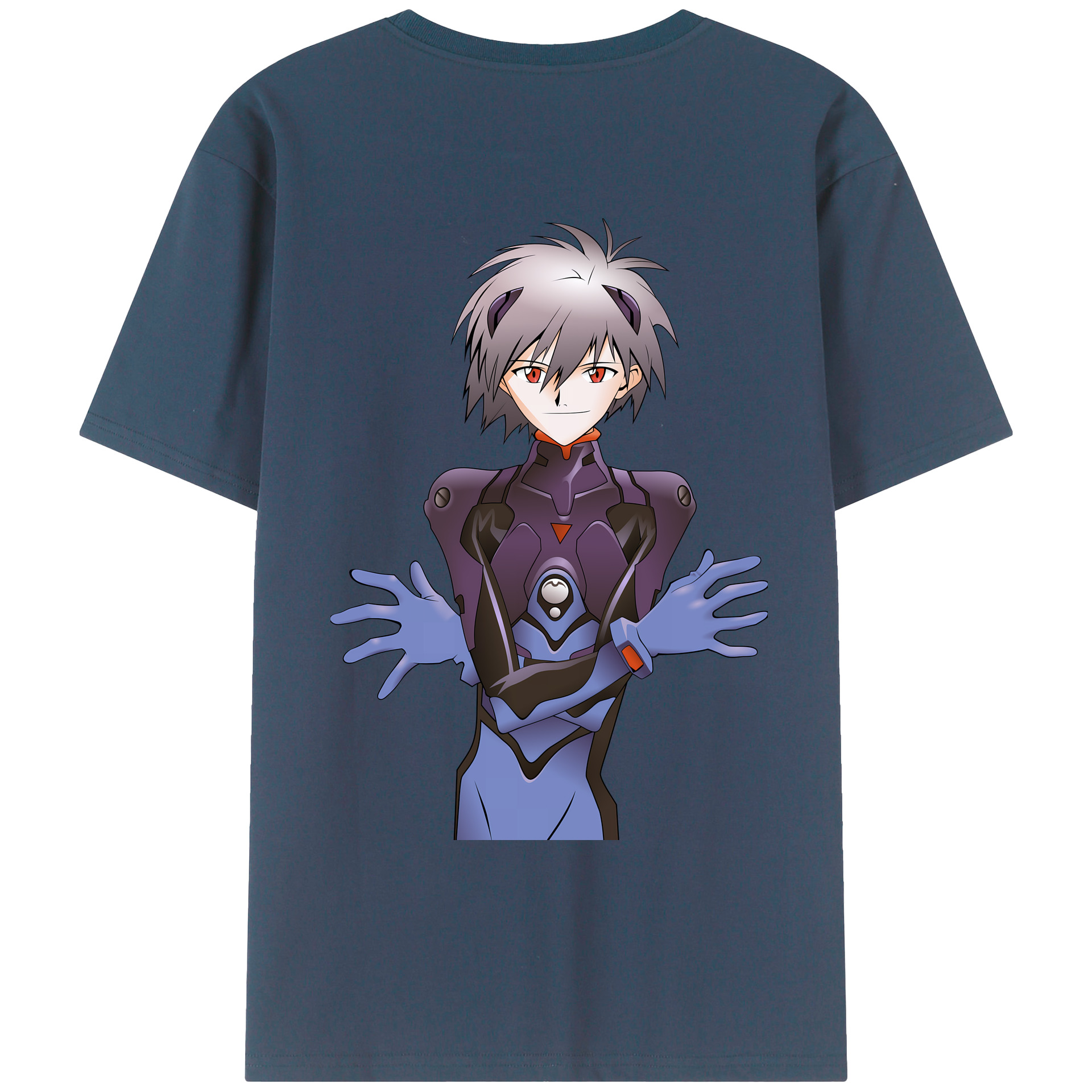 （画像用） EVA 新世紀エヴァンゲリオン レディース半袖Tシャツ(バックプリント)