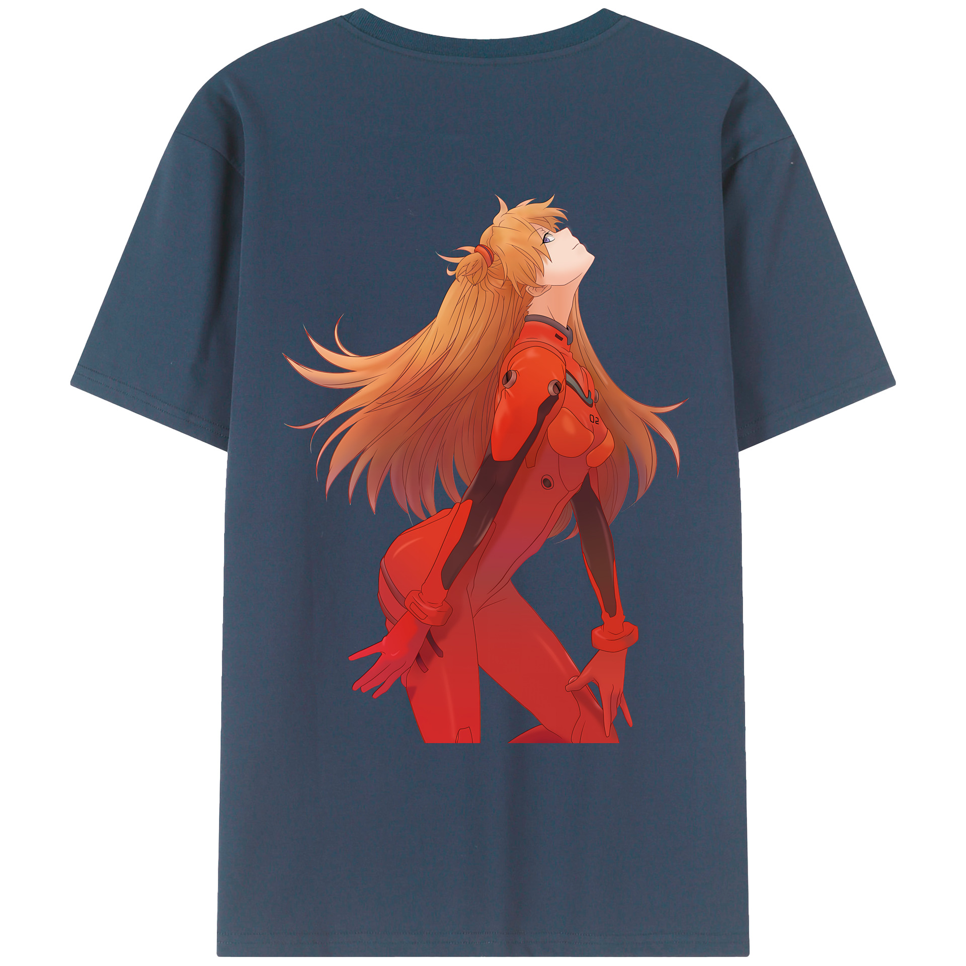 （画像用） EVA 新世紀エヴァンゲリオン レディース半袖Tシャツ(バックプリント)