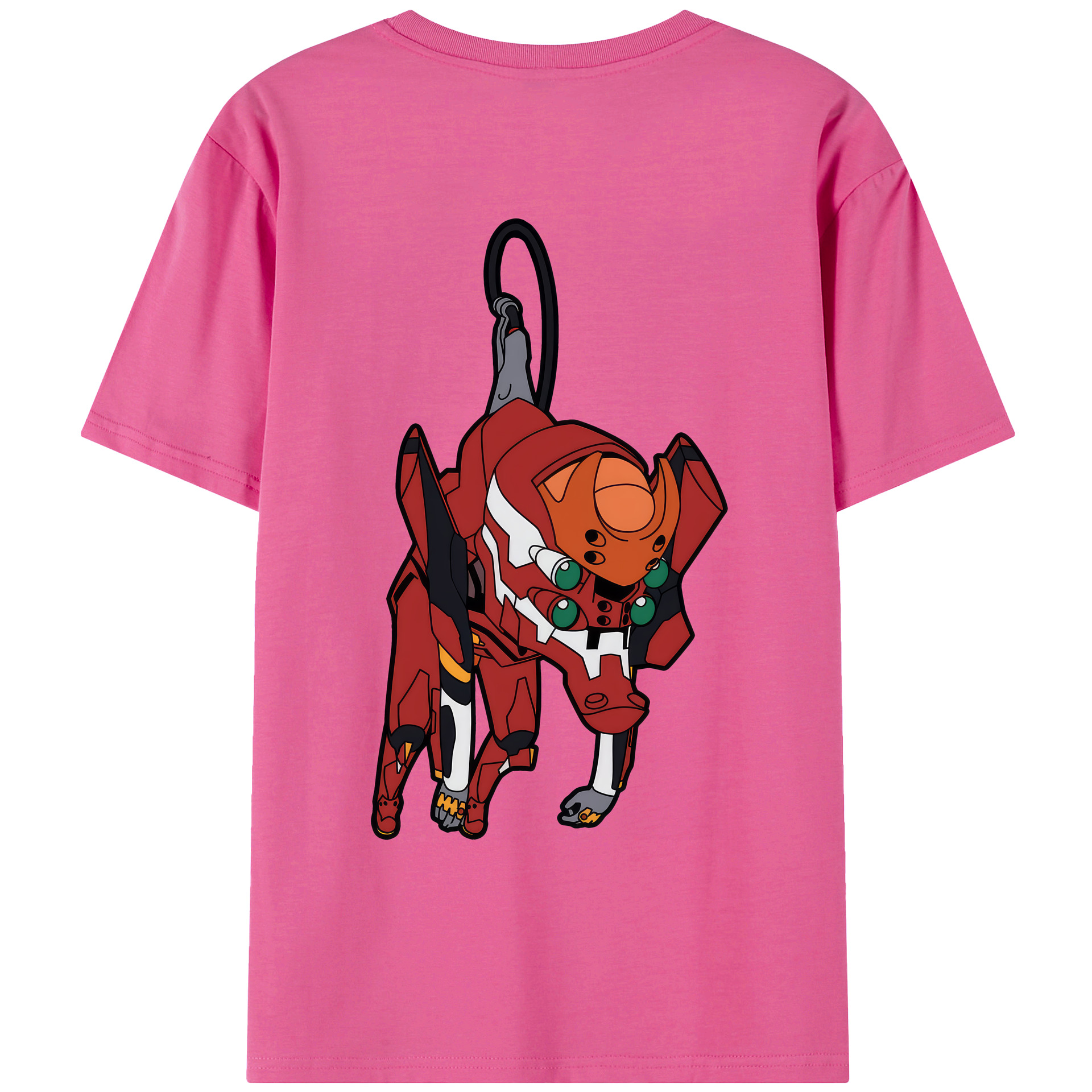 （画像用） EVA 新世紀エヴァンゲリオン レディース半袖Tシャツ(バックプリント)
