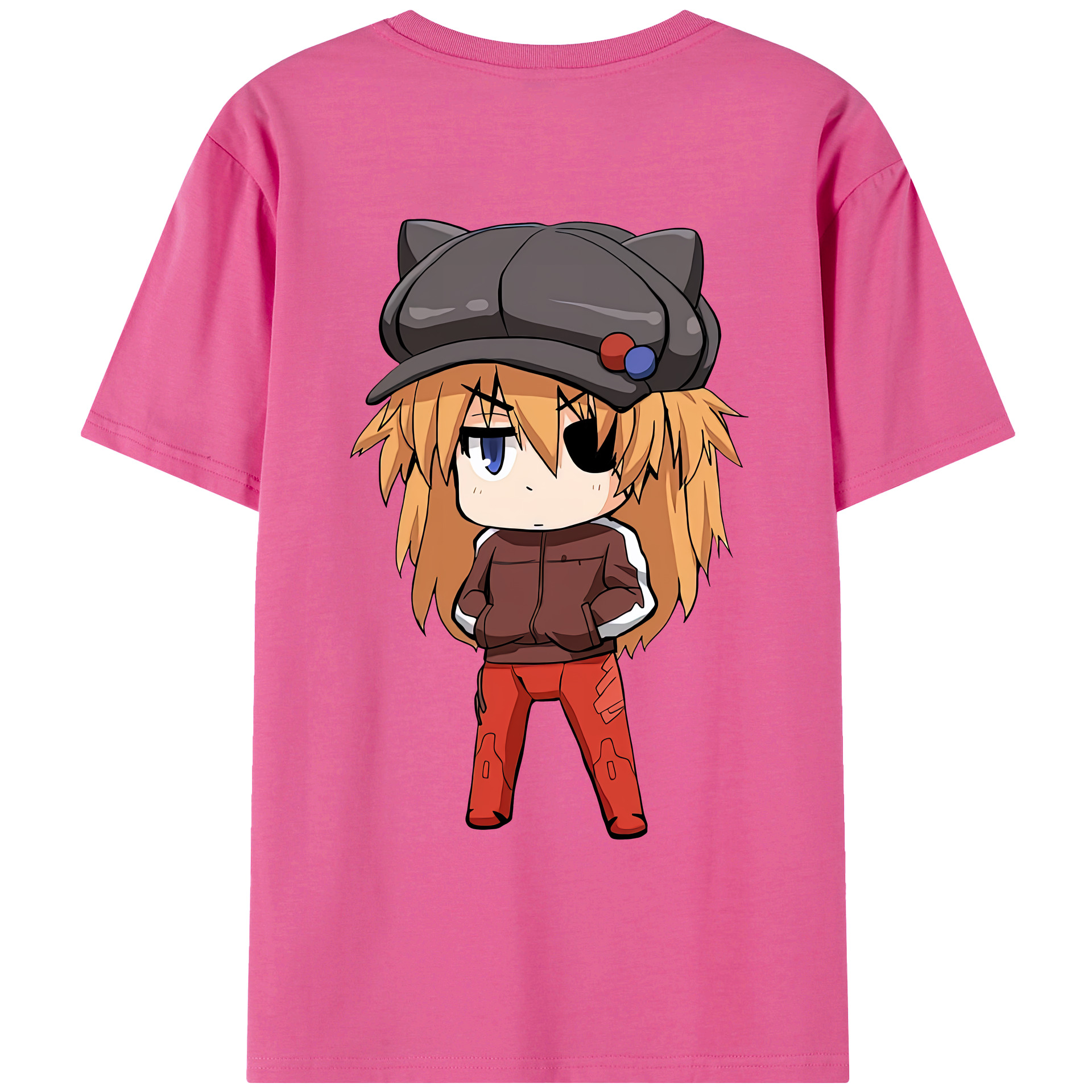 （画像用） EVA 新世紀エヴァンゲリオン レディース半袖Tシャツ(バックプリント)