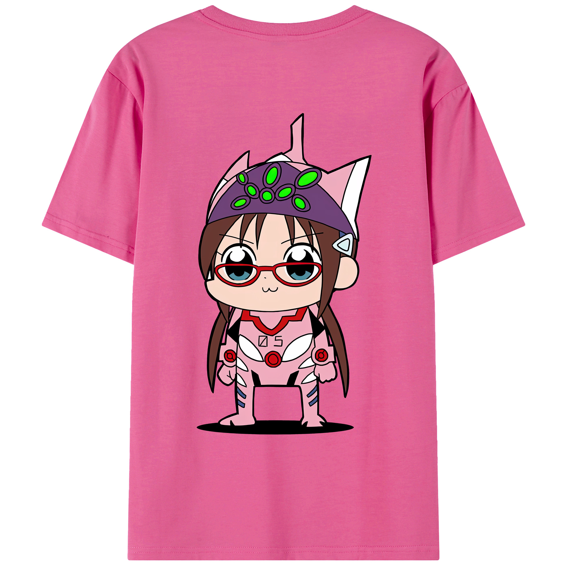 （画像用） EVA 新世紀エヴァンゲリオン レディース半袖Tシャツ(バックプリント)