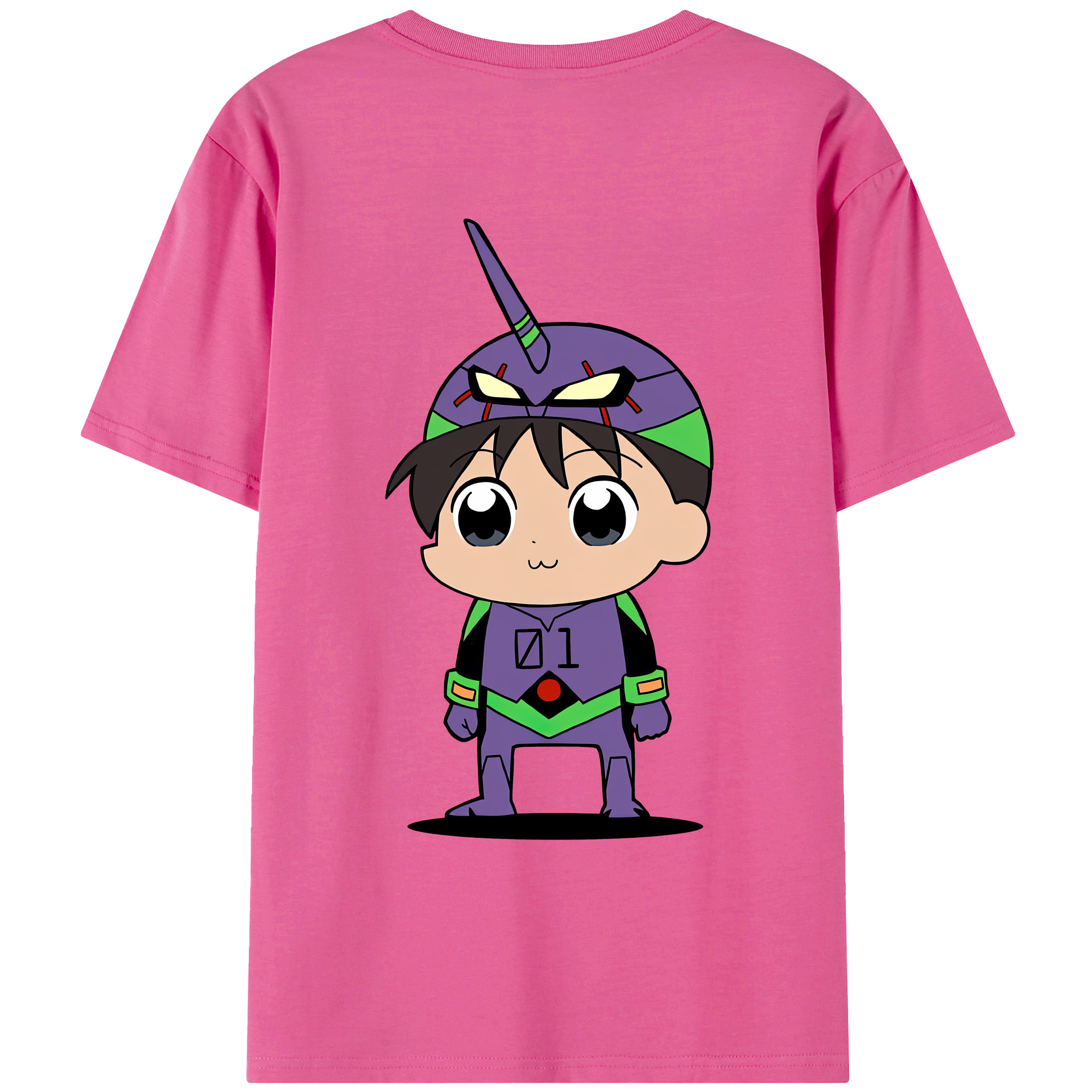 （画像用） EVA 新世紀エヴァンゲリオン レディース半袖Tシャツ(バックプリント)