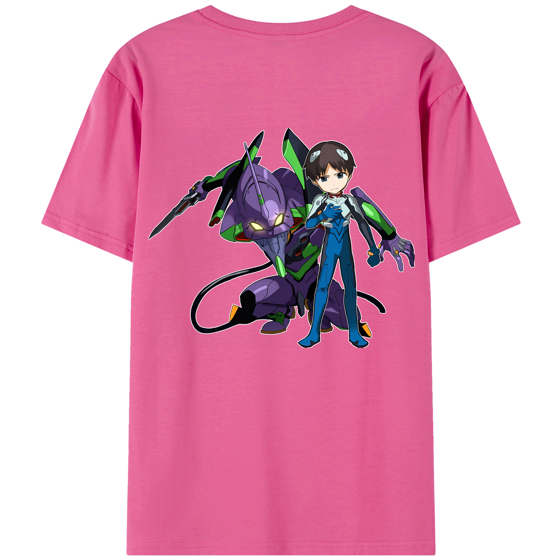 （画像用） EVA 新世紀エヴァンゲリオン レディース半袖Tシャツ(バックプリント)