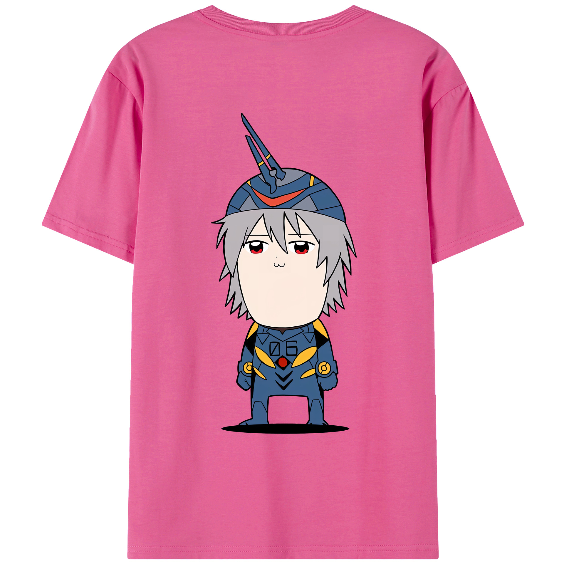 （画像用） EVA 新世紀エヴァンゲリオン レディース半袖Tシャツ(バックプリント)