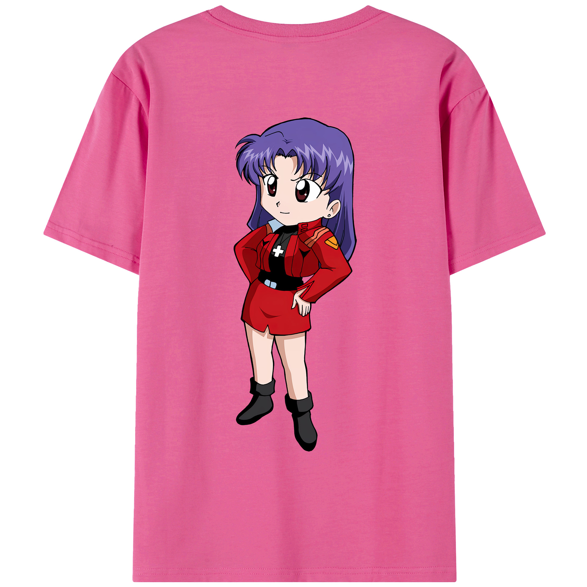 （画像用） EVA 新世紀エヴァンゲリオン レディース半袖Tシャツ(バックプリント)