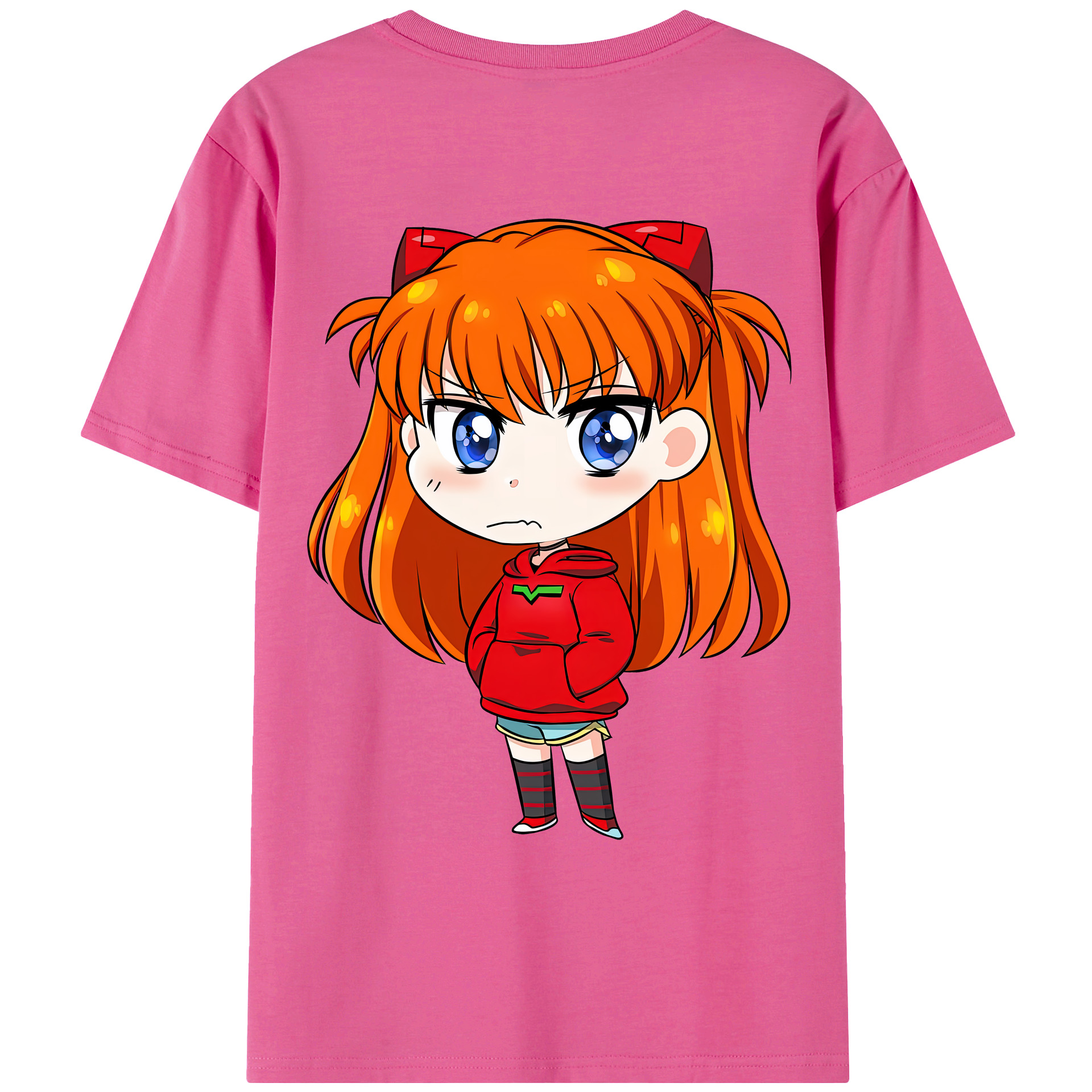 （画像用） EVA 新世紀エヴァンゲリオン レディース半袖Tシャツ(バックプリント)